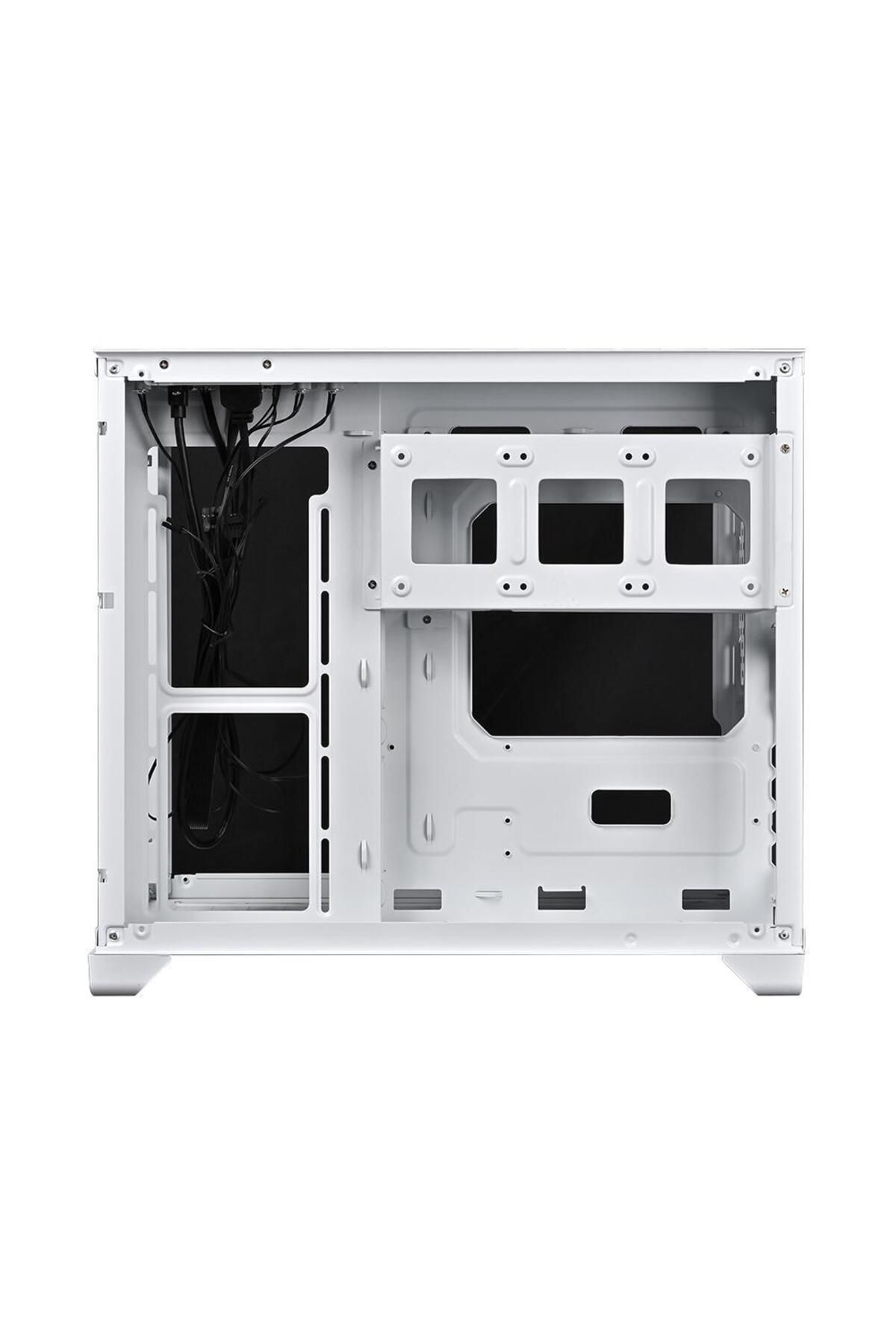 1ST PLAYER-Carcasa Gaming 1STPLAYER Megaview MV6, Cube Tower, M-ATX/Mini-ITX, ARGB (Alb) 5