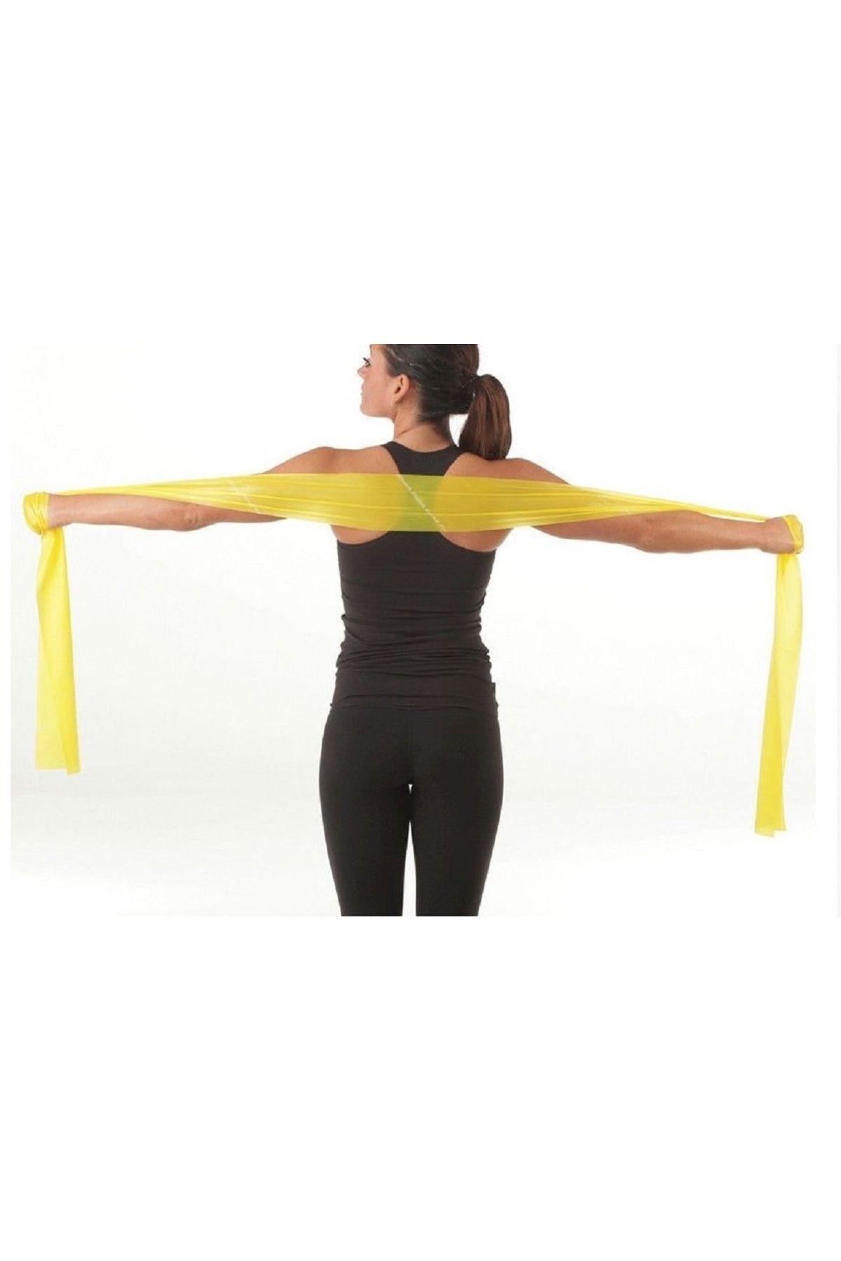 THERABAND-Yellow Exercise Band 1.5 Meter 2 of 1-8 Hardness Values 4