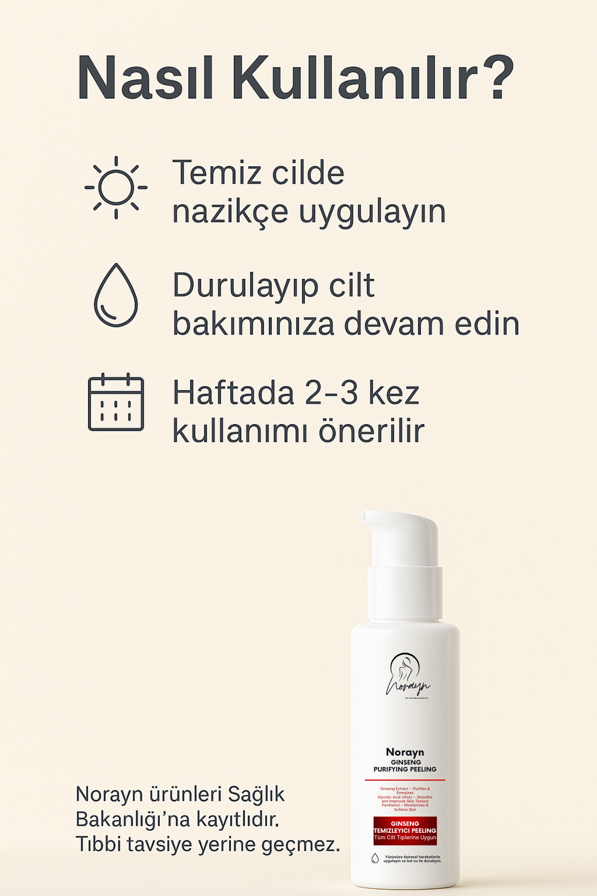 اسکراب جینسینگ برای پاکسازی پوست | درمان ملایم صورت با AHA + پانتنول برای یکنواخت کردن رنگ پوست — NGP100 — تصویر 8 از 8
