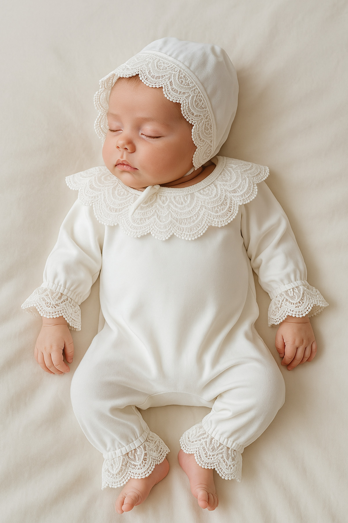 Mert Baby Lily 10'lu Organik Hastane Çıkış Seti %100 Pamuk Yenidoğan Kız Bebek fotoğrafı 2 (önizleme)