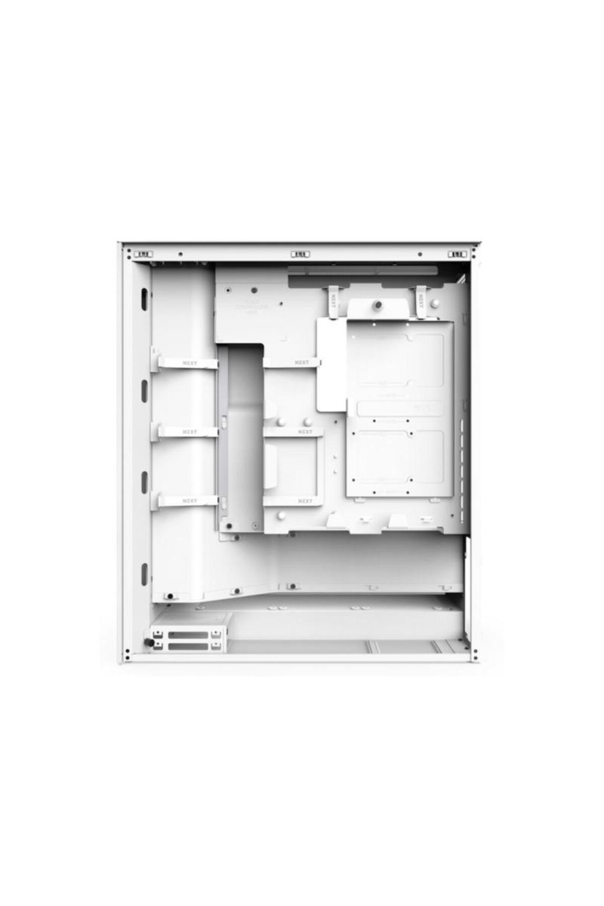 Nzxt-Carcasa NZXT H7 Flow 2024, Middle Tower, Tempered glass (Alb) 6