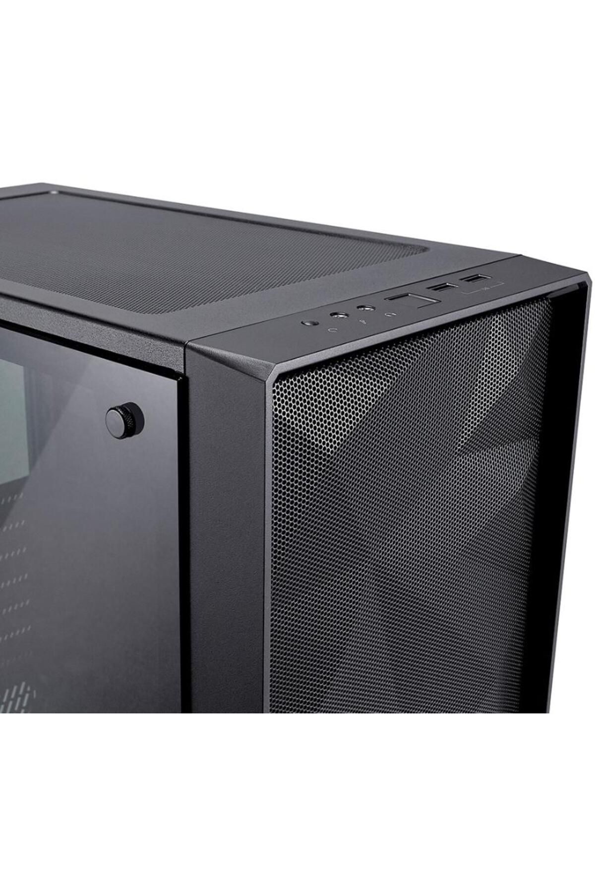 Fractal Design-Carcasa Fractal Design Meshify C Tempered Glass (Negru) 11