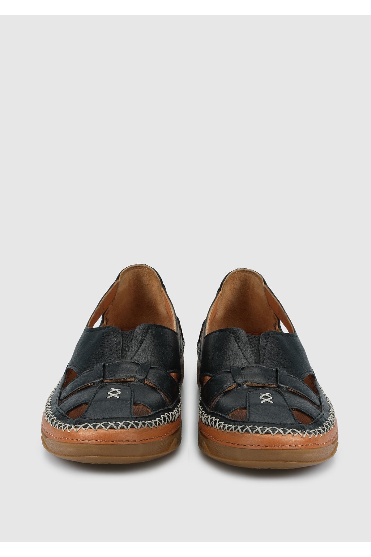 Eclipse-Leather Black Women's Shoes 3