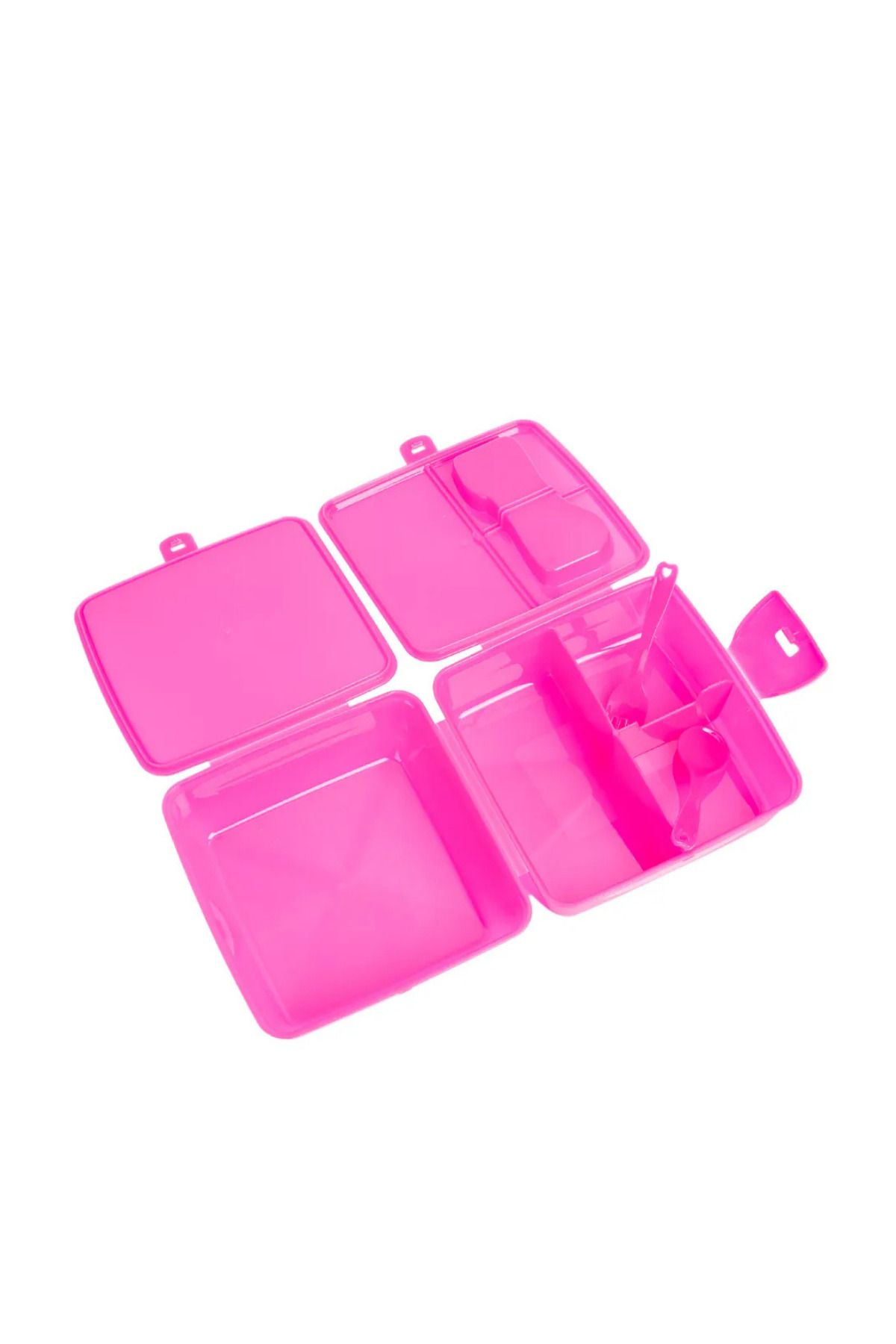 Bliss-Licensed Lunch Box 4 Compartment Children's Lunch Box Food Storage Container with Spoon and Fork 2
