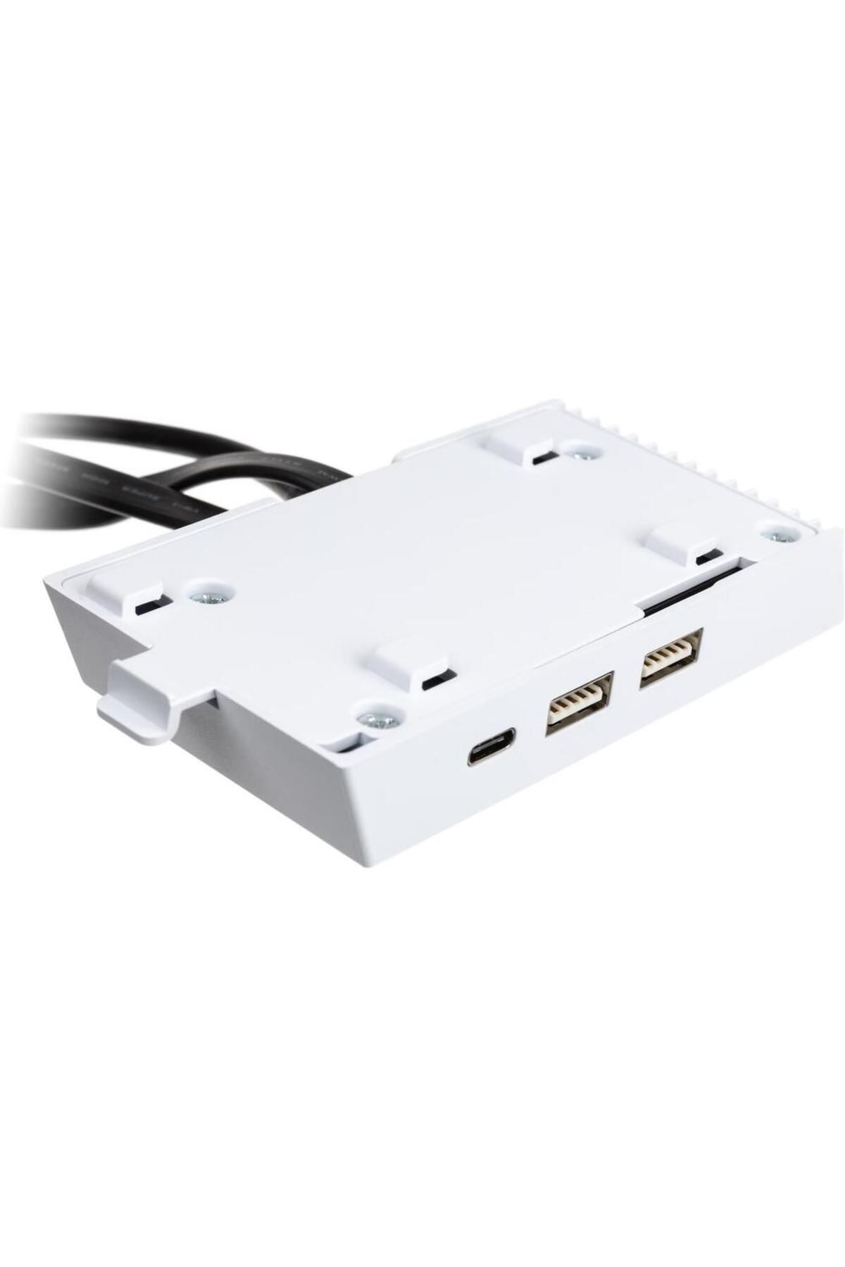 Lian Li-Lian Li O11DE-3WV2 I/O Kit, USB 3.0, For O11D EVO and O11D EVO RGB (White) 4
