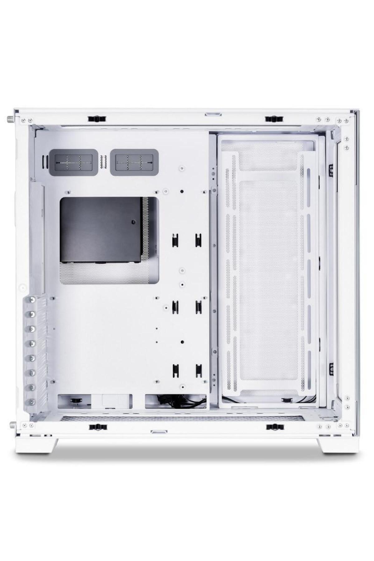 Lian Li-Carcasa Lian Li O11 Dynamic EVO, Tempered Glass, Mid-Tower, fara sursa, ATX (Alb) 8