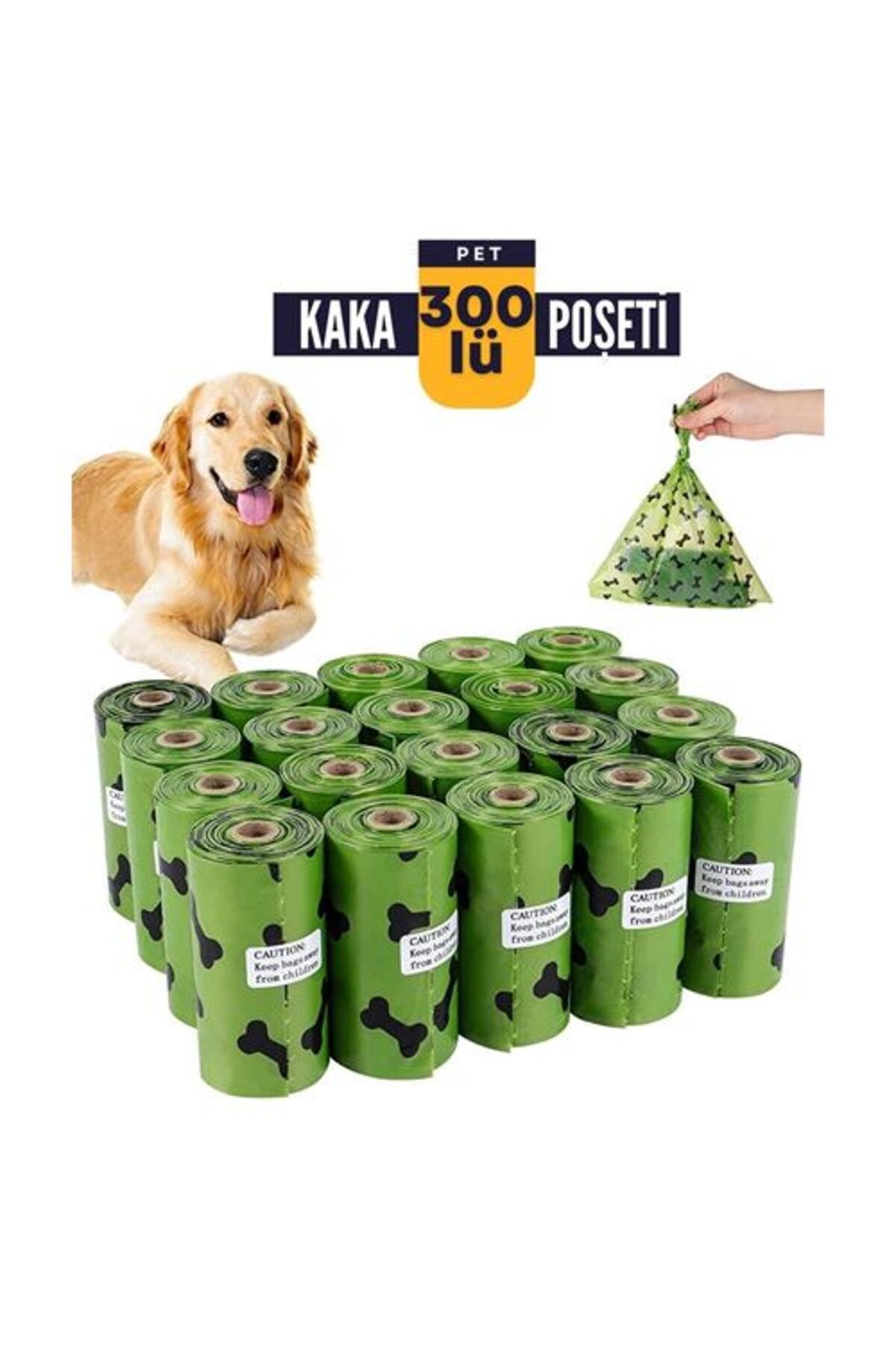 SAVA HOME COLLECTİON Evcil Hayvan Kaka Poşeti 300 Adet