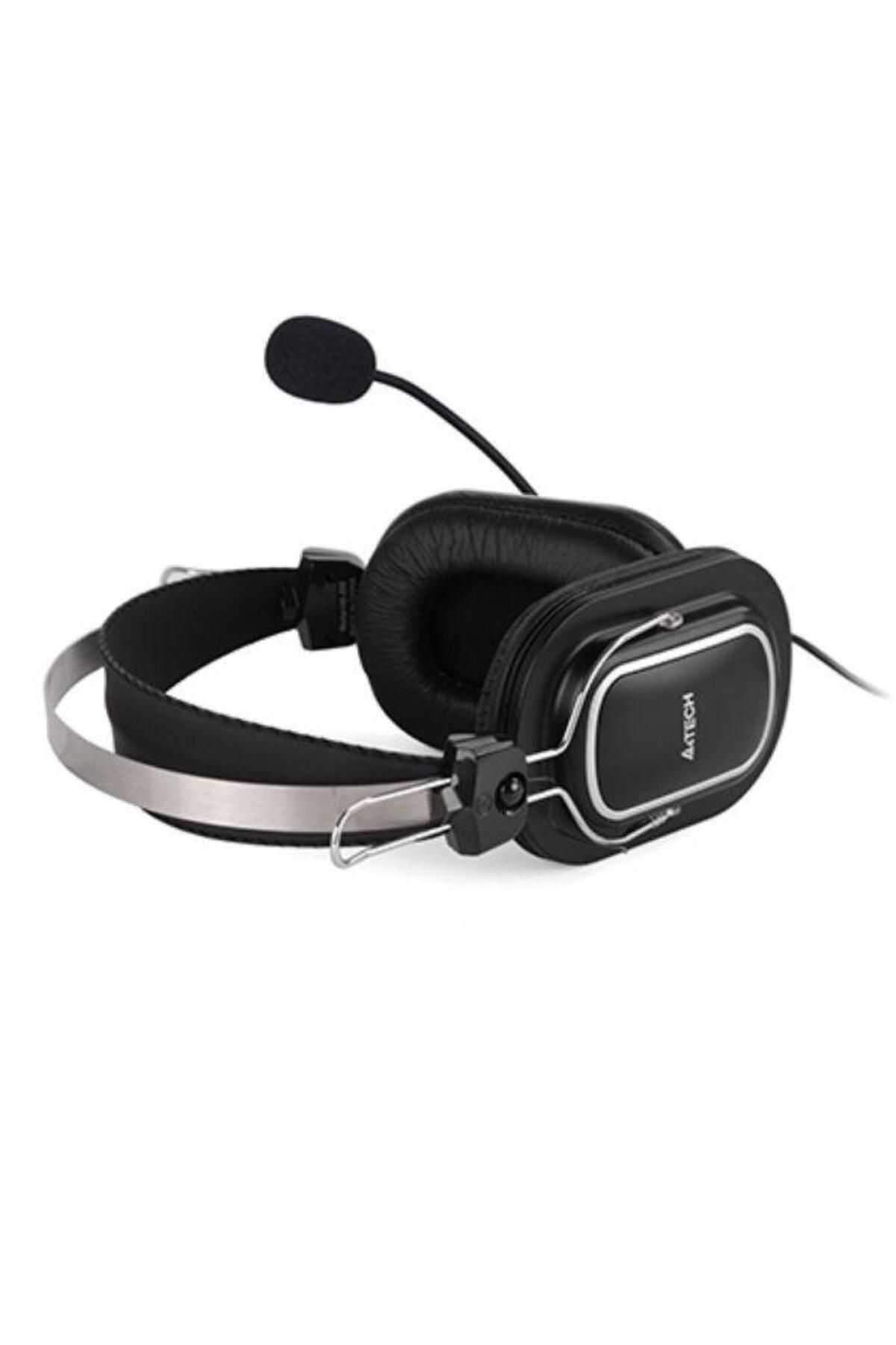 A4 Tech-A4Tech HU-50 Headphones, Microphone (Black) 3