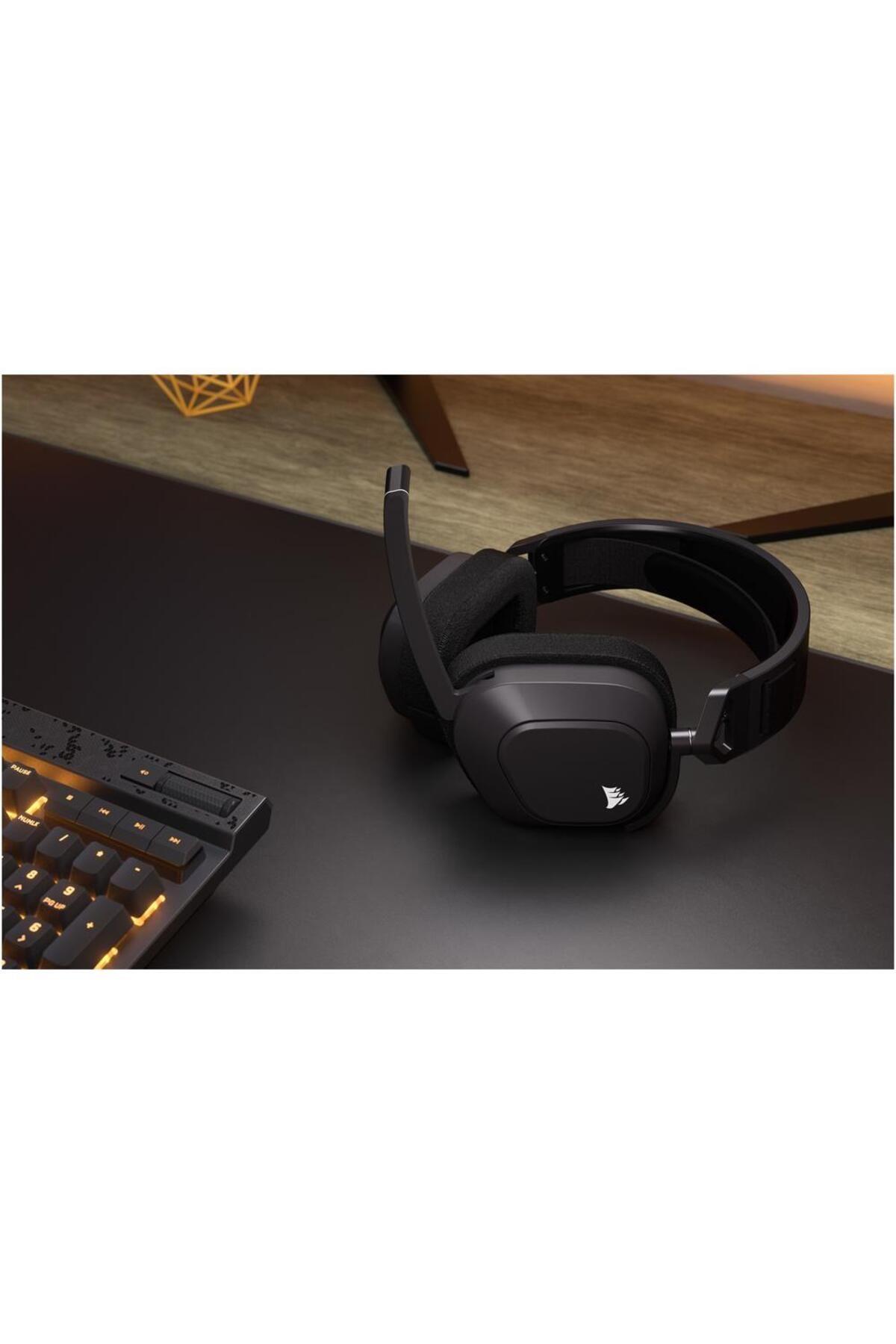 Corsair-Casti Gaming Corsair HS80 MAX 2.4Ghz wireless/bluetooth, multiplatform, Dolby Atmos Spatial Audio 8