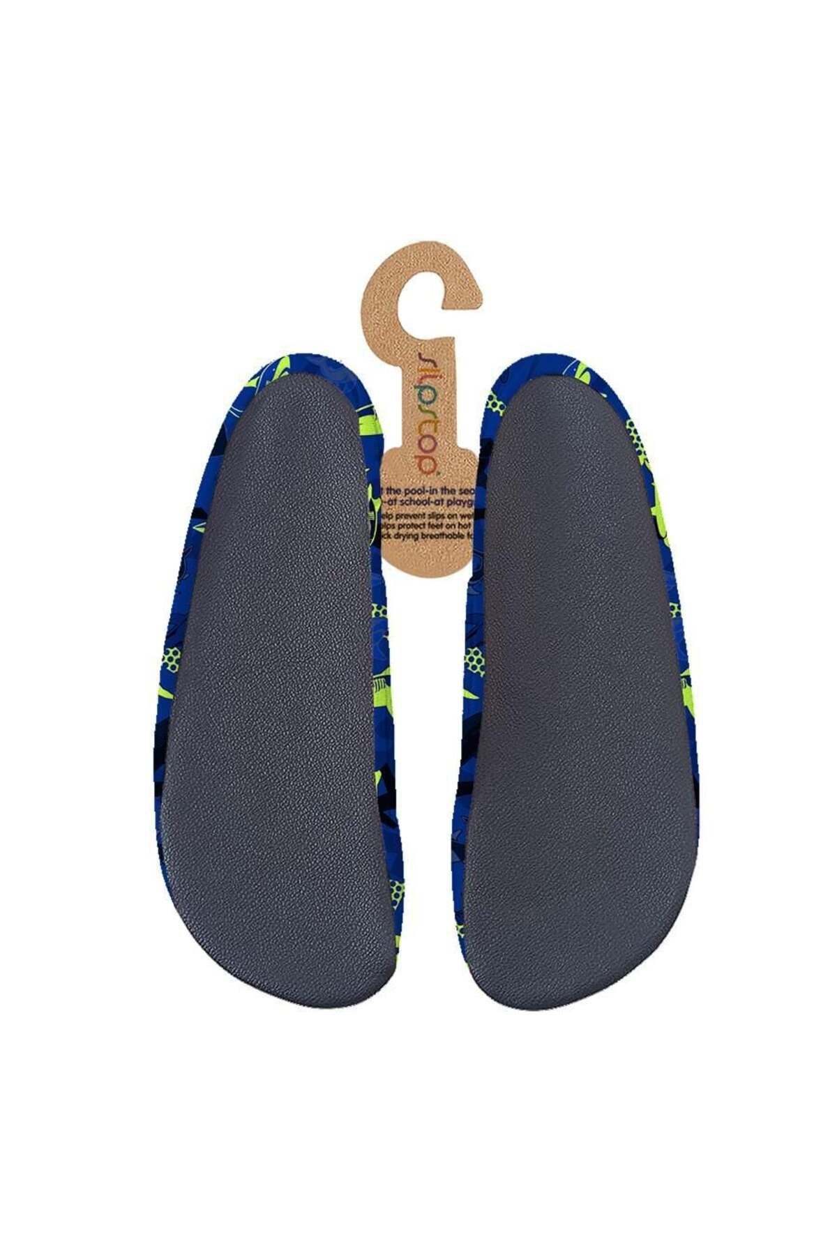 SLIPSTOP-Men's Navy Blue Razor Sea Shoes Ss 2561000005 2