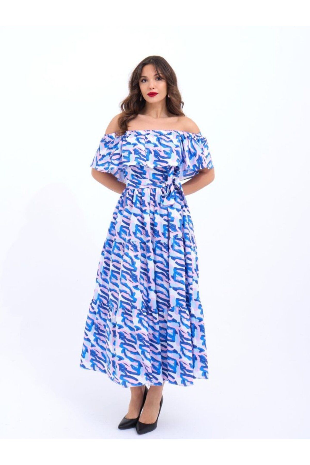melfxxl eticaret melfxxl 6473 ELBİSE-HONOLULU