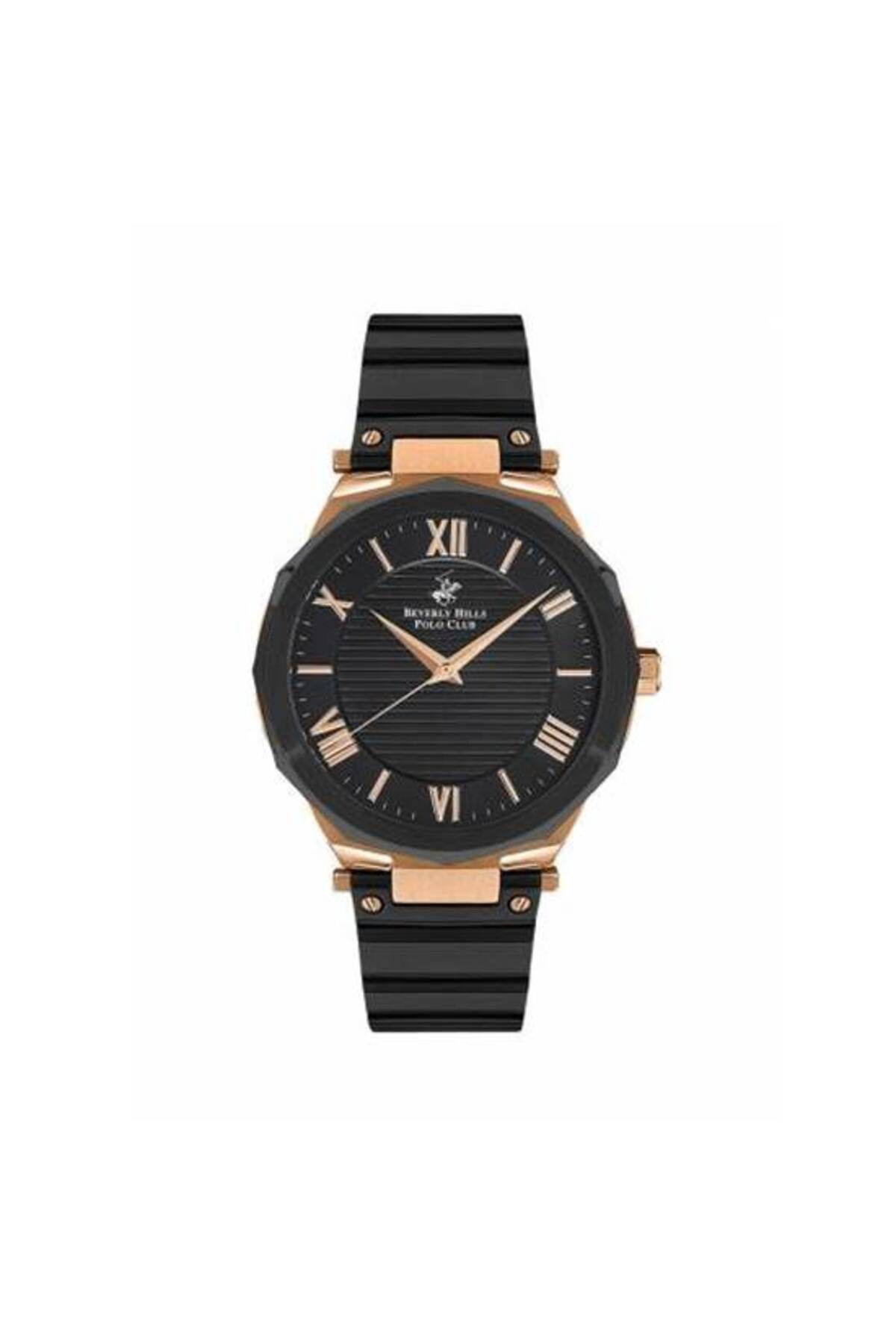 ساعت مشکی مردانه سیاه BP3135X.850 مچی اورجینال Beverly Hills Polo Club