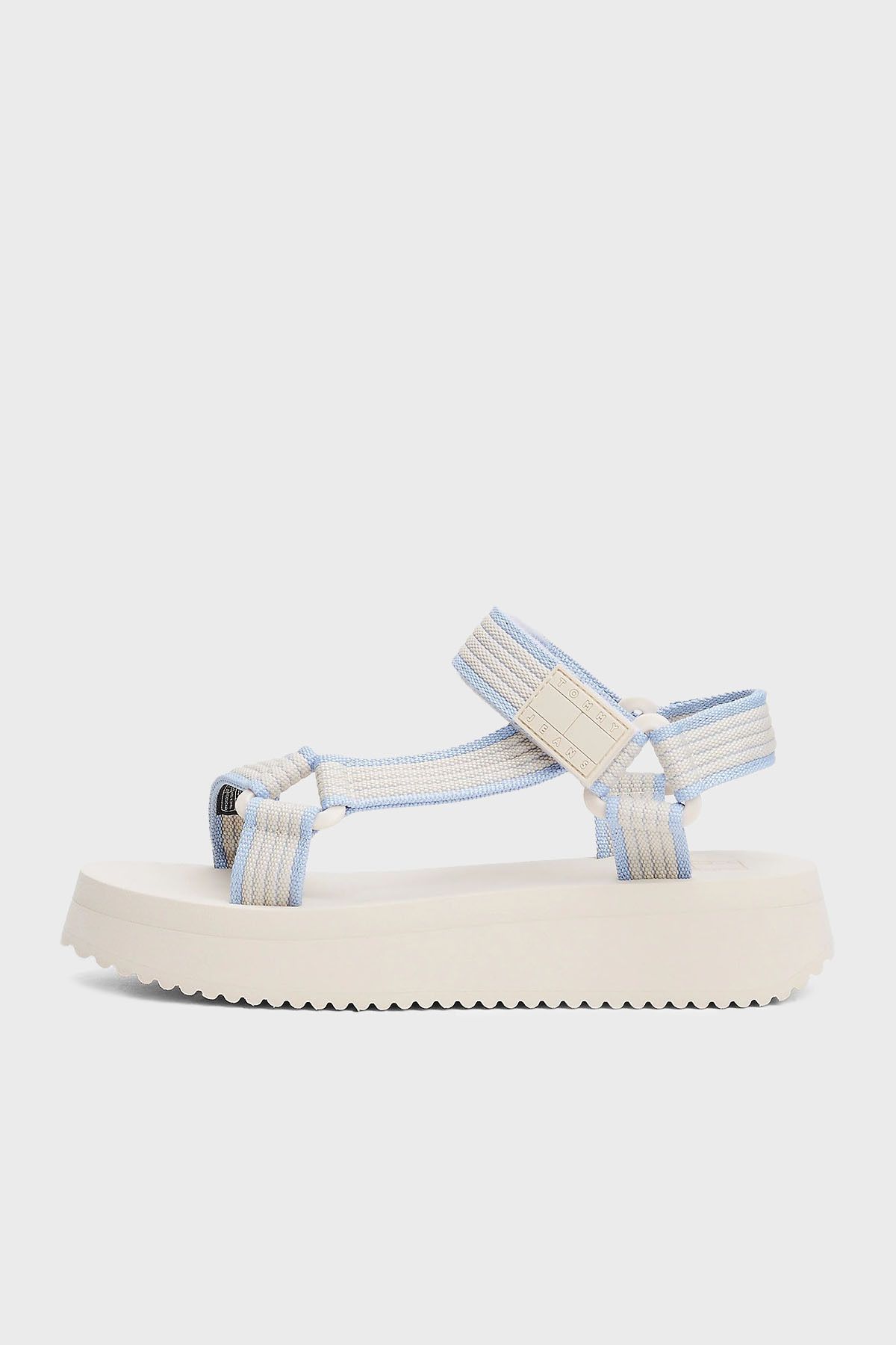 Tommy Jeans-صندل بشريط فيلكرو ونعل سميك مع شعار SANDALS EN0EN02747 ACG 3