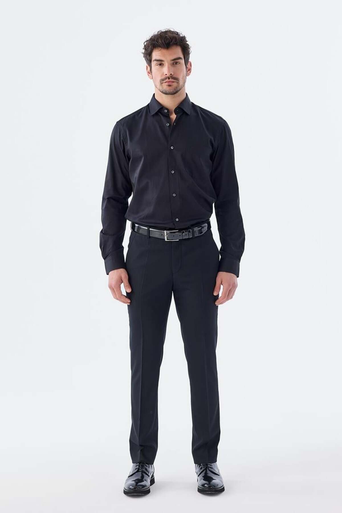 جاکامن شلوار جیبی ساید Comfort Fit مشکی