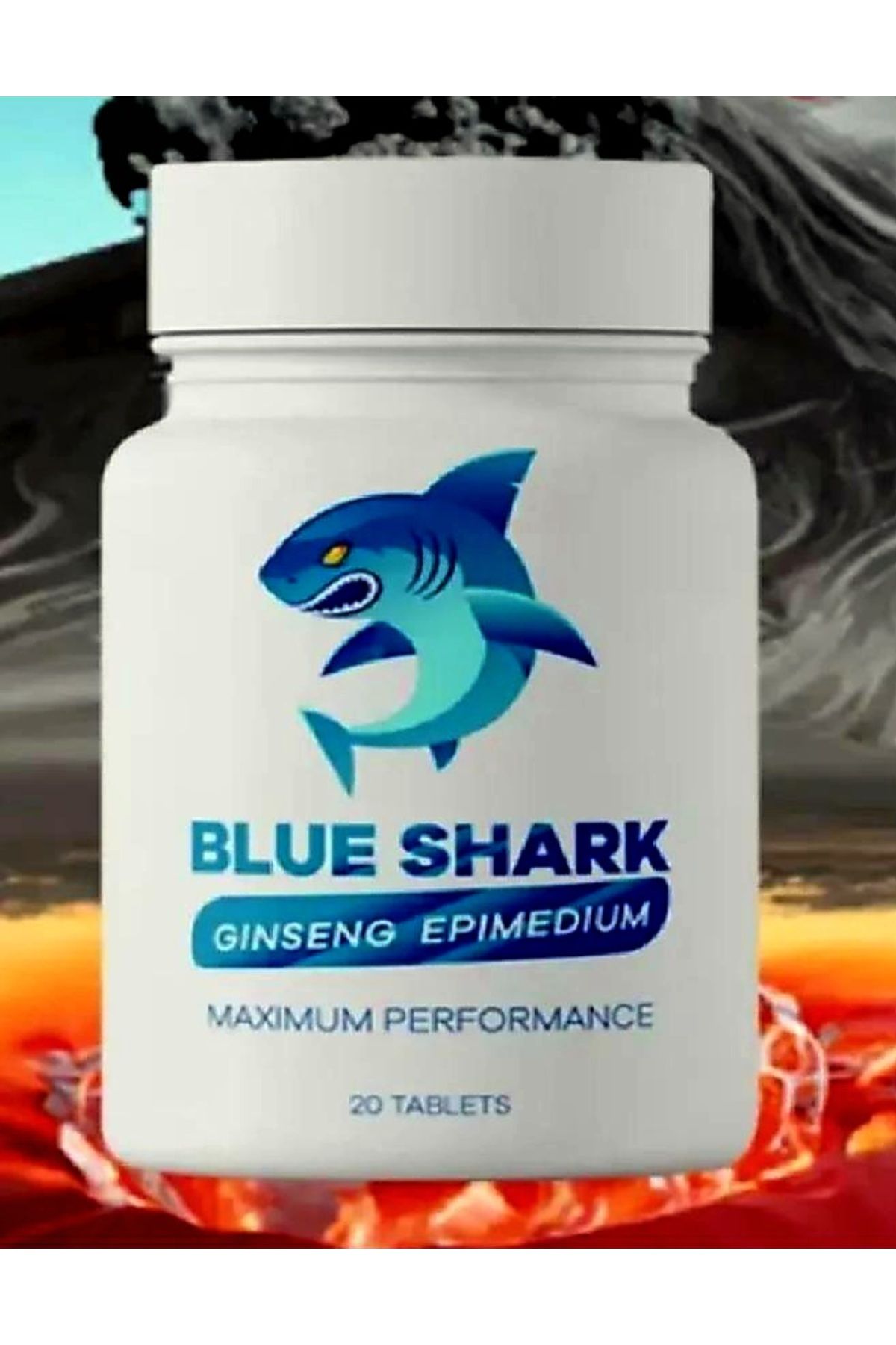 Bitkideresi Blue Shark 20'li gingsenli tablet
