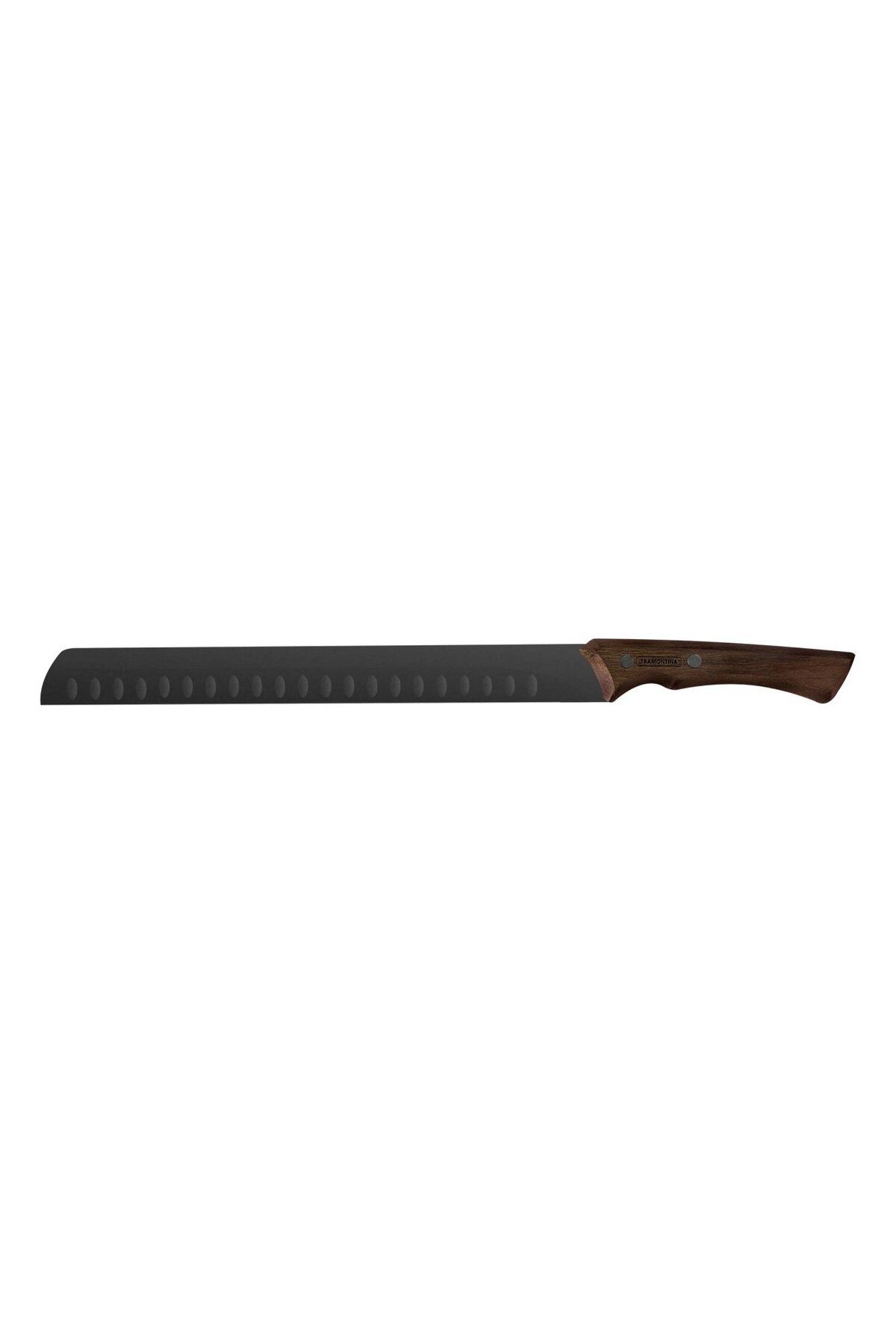 TRAMONTINA 22842112 Churrasco Black 29 Cm Cuțit De Feliere, Fabricat În Brazilia - Mărime unică