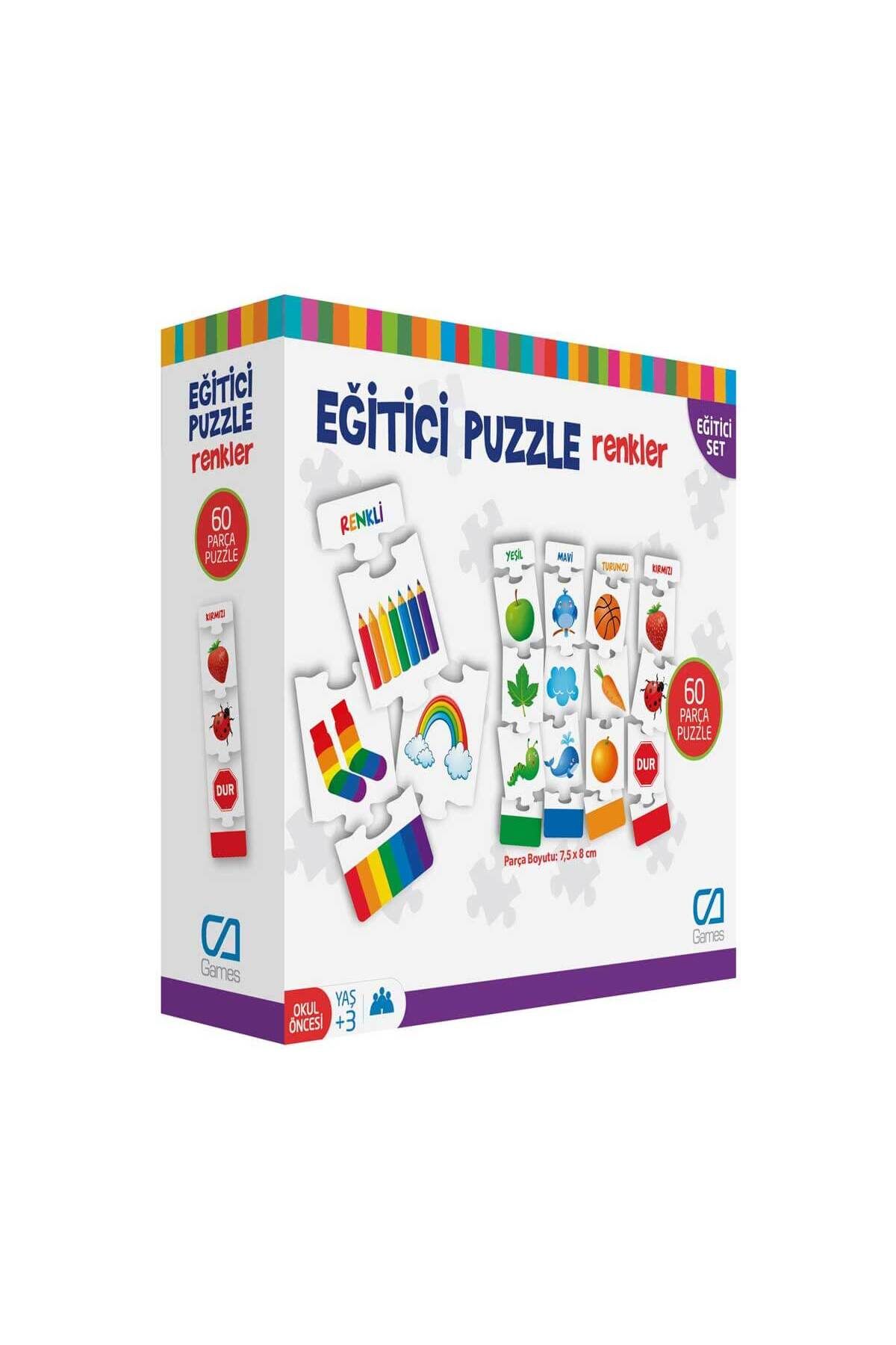 TYYLİ Games Eğitici Puzzle Renkler 60 Parça 5029