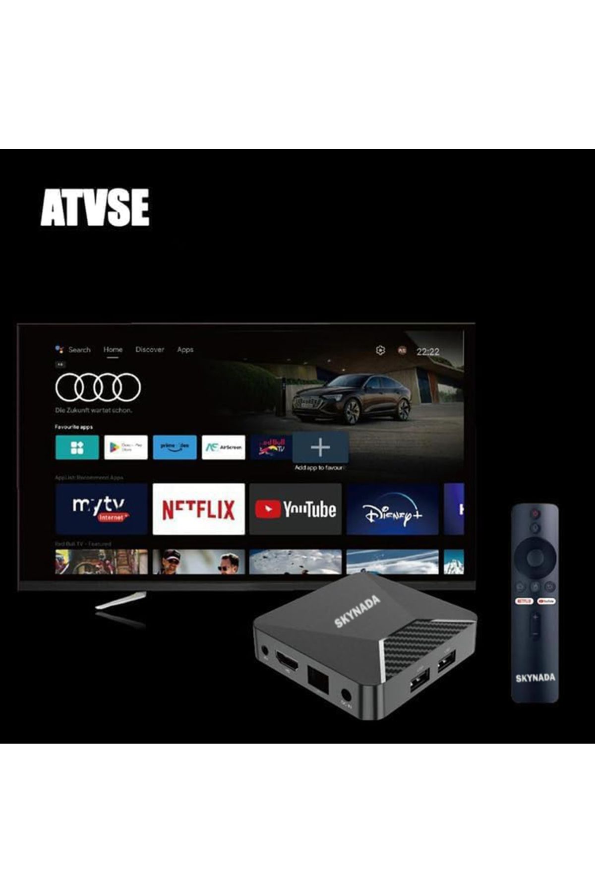 Skynada-Android Tv Box, Free Channels Subscription, 4k, Set Top Box, Ott Box, Android 11, Smart Box 5