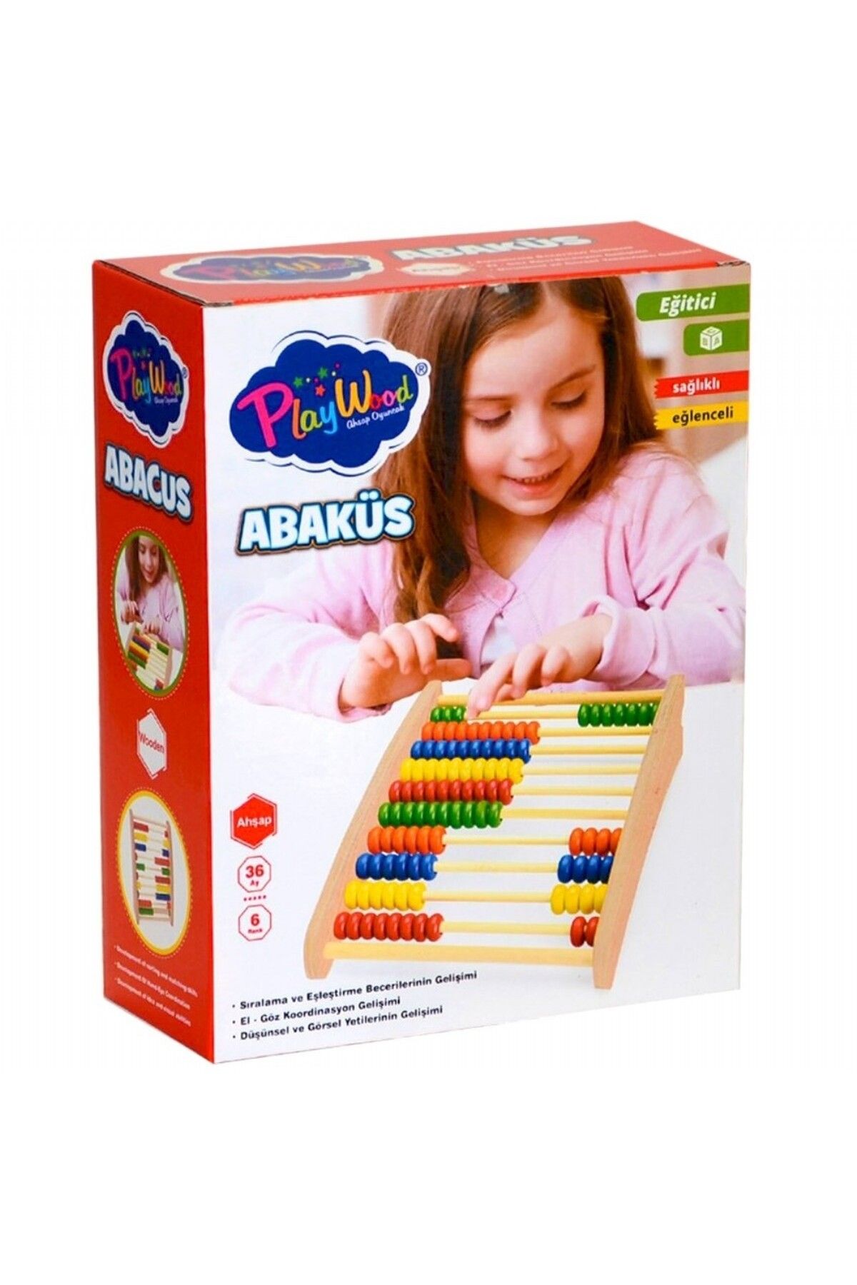 TYYLİ PlayWood Kutuda Ahşap Abaküs 377