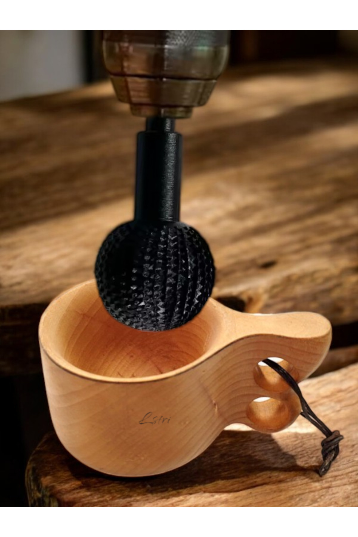 lstri Ahşap Oyma Ağaç İşleme Avuç Taşlama İçin Ahşap İşleme Törpü, Zımpara Topu 40 mm