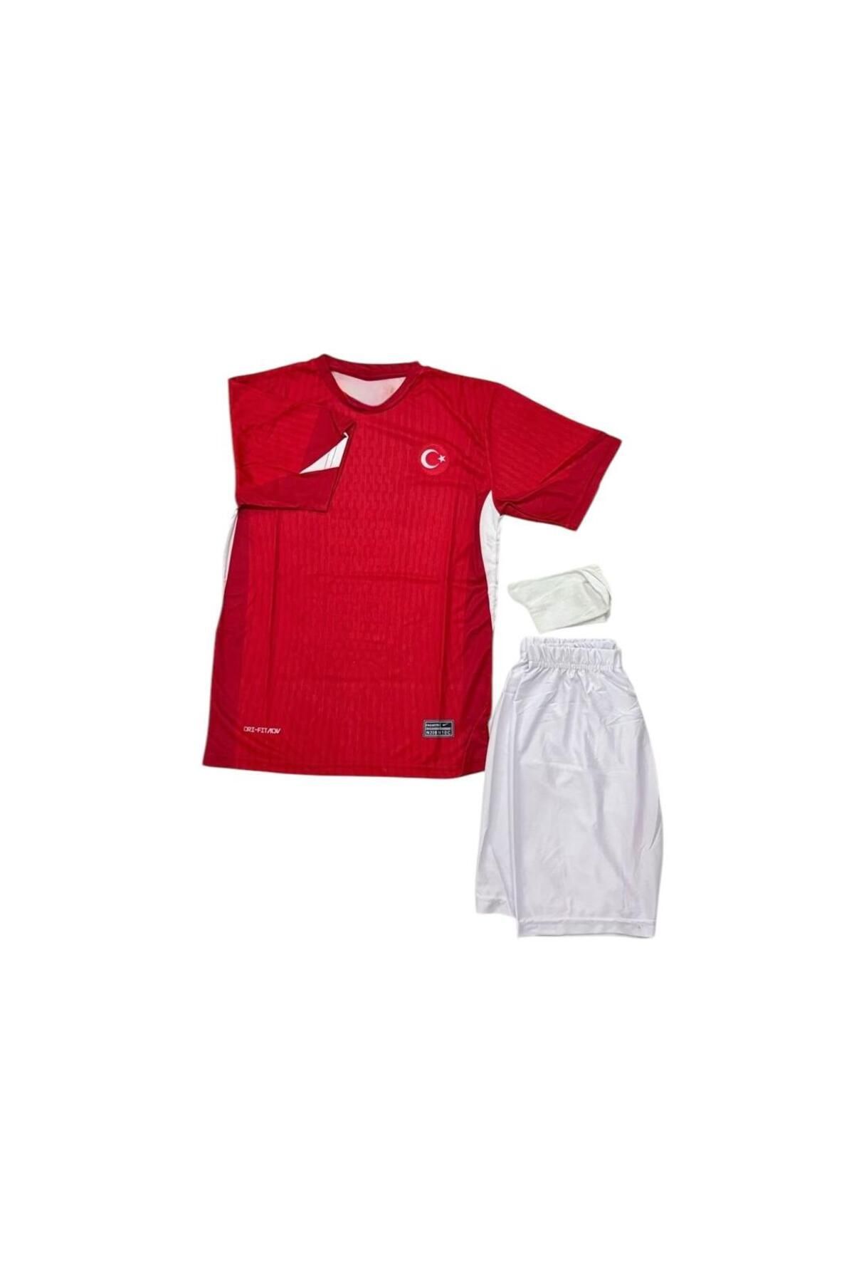 Atlas Global TÜRKİYE MİLLİ TAKIMI İSİMSİZ 3 LÜ ÇOCUK FUTBOL FORMASI