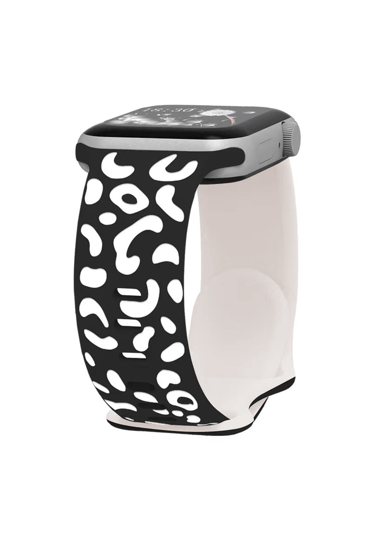 morfide-Apple Watch 42mm Compatible Zore Krd-140 Silicone Cord Strap Strap 1
