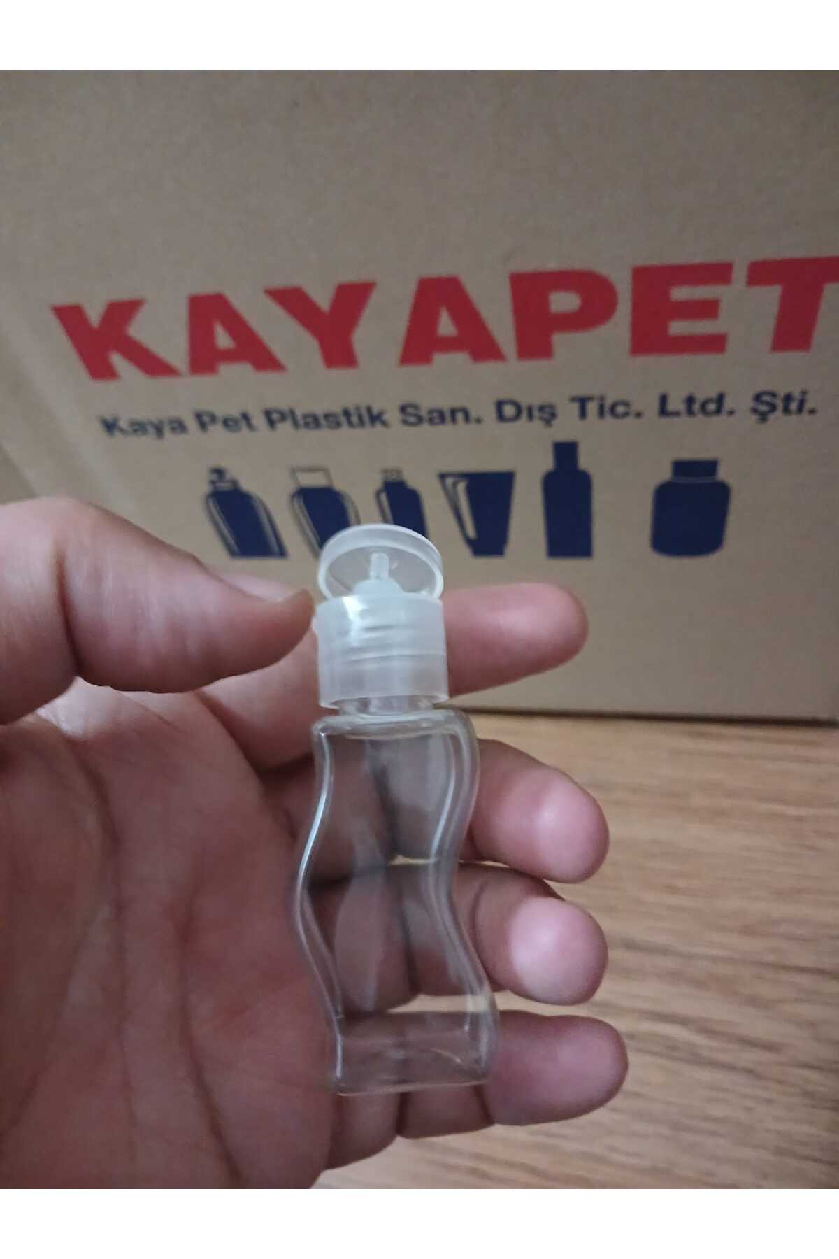 KAYAPETLASTİK 50 ADET .BEBEK KOLONYA ŞİŞESİ. BOŞ FLİPTOP KAPAKLI PLASTİK ŞİŞE. SEYAHAT BOY. 35 ML. fotoğrafı 2 (önizleme)