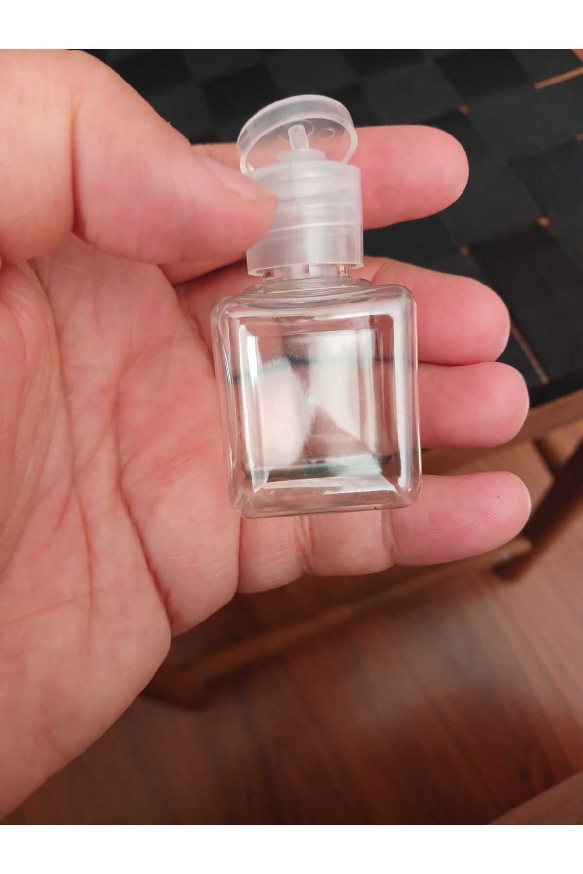KAYAPETLASTİK 25 ADET .BEBEK KOLONYA ŞİŞESİ. BOŞ FLİPTOP KAPAKLI PLASTİK ŞİŞE. SEYAHAT BOY. 35 ML. fotoğrafı 4 (önizleme)