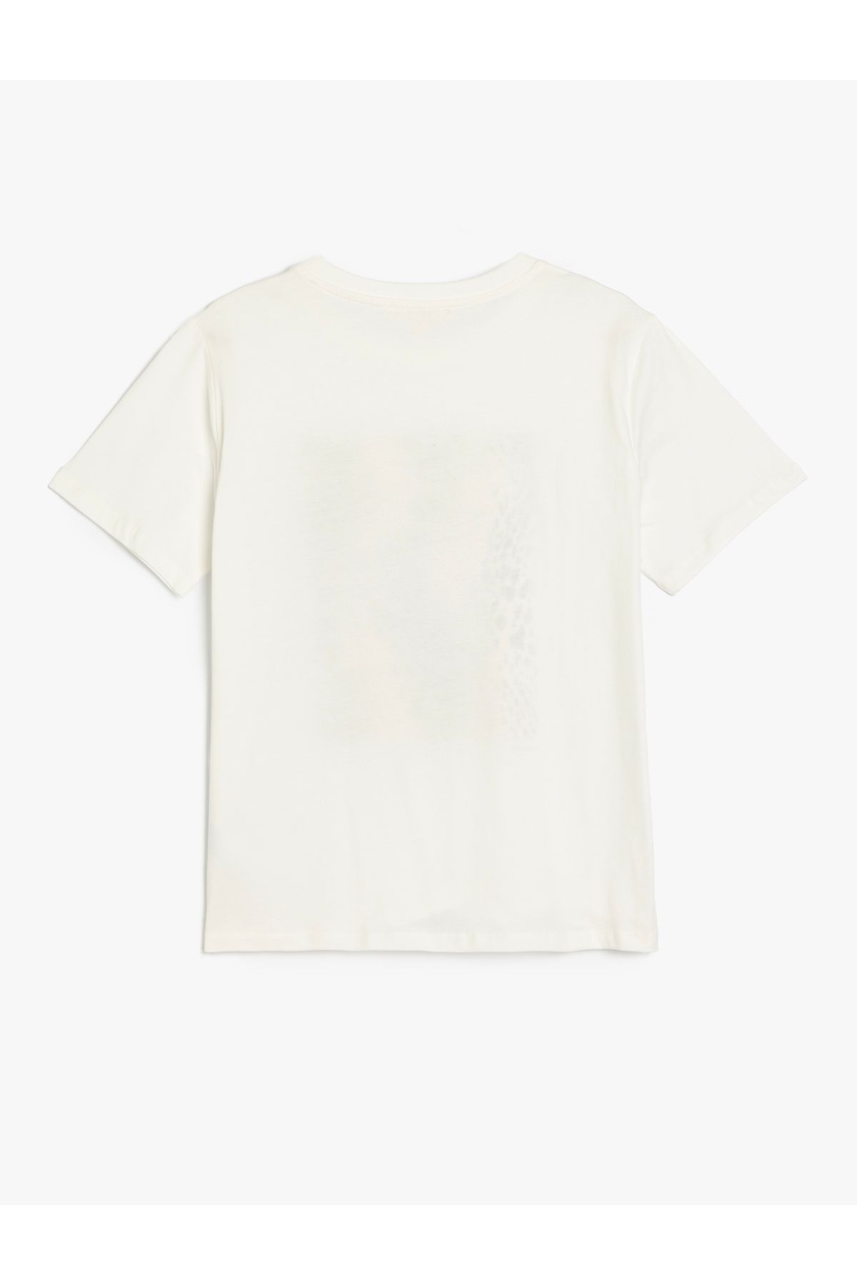 Koton-New Season Short Sleeve Cotton Leopard Patterned Oversize T-Shirt 2