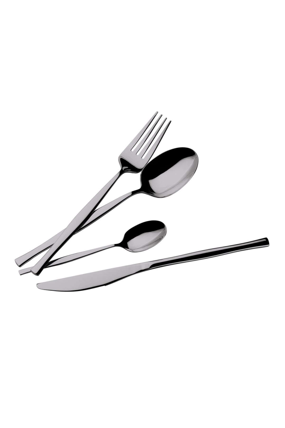 Berlinger Haus Set De Tacâmuri Din 24 De Piese, 6 Persoane, Oglindă Neagră Berlinger Haus Bh 3066 - One Size