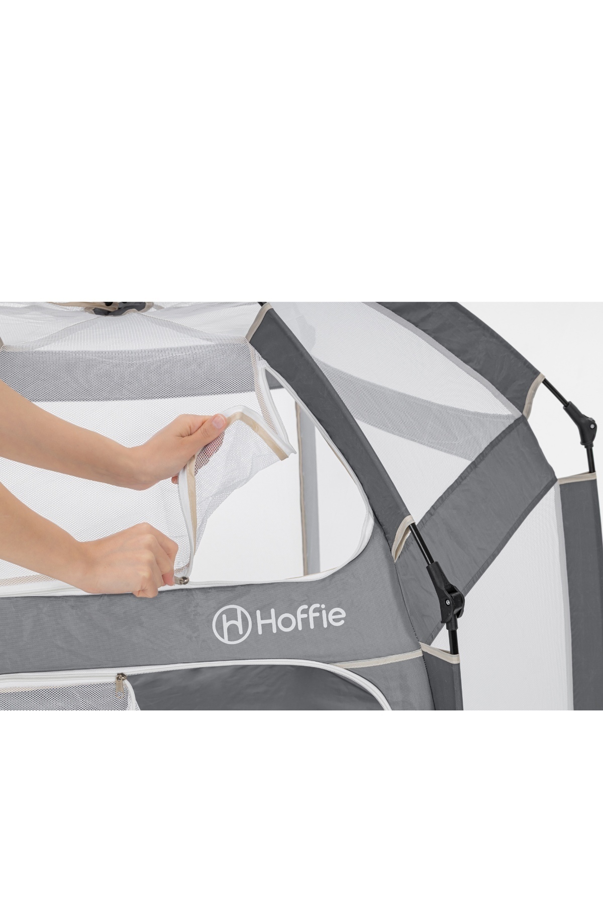 Hoffie Foldy Tam Otomatik Katlanabilir Bebek-çocuk Oyun Parkı Çadırı-kolay Kurulum Alüminyum Gövde, 50uv fotoğrafı 5 (önizleme)