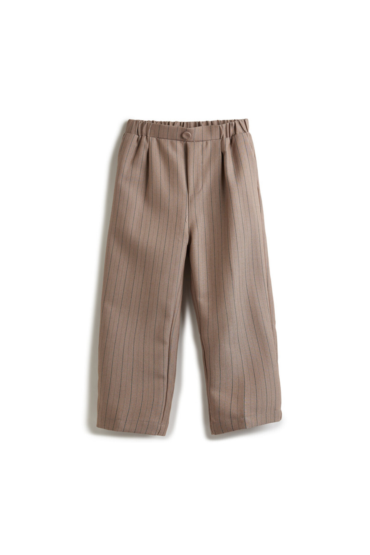 Victor and Jane-Stripe Beige Waistcoat And Pant Set With Shirt And Bow Tie 7
