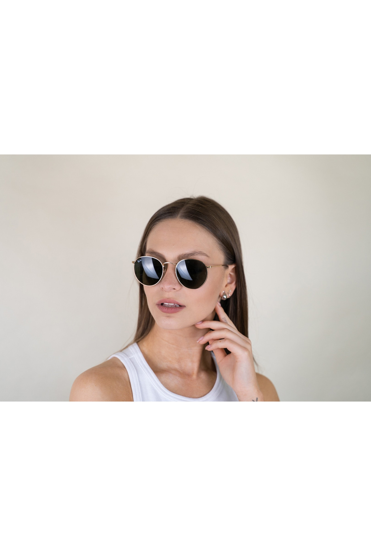 عینک آفتابی مردانه راسته | ری بن Ray-Ban RB 0RB3447N 53 1 - تصویر 7