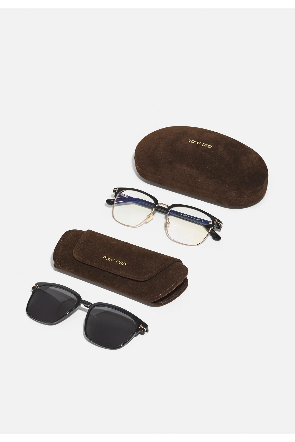 Tom Ford-قدم 5683 001 مشبك على 54 (حماية من الضوء الأزرق) 6
