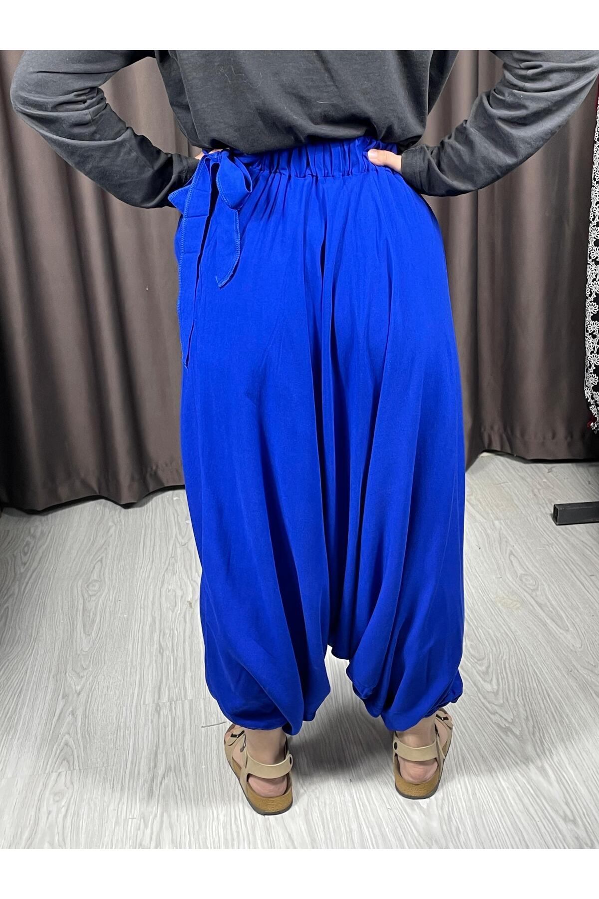 Sobe Hediyelik-Viscose Comfortable and Stylish Net Low Baggy Trousers in Adana Baggy Form 2