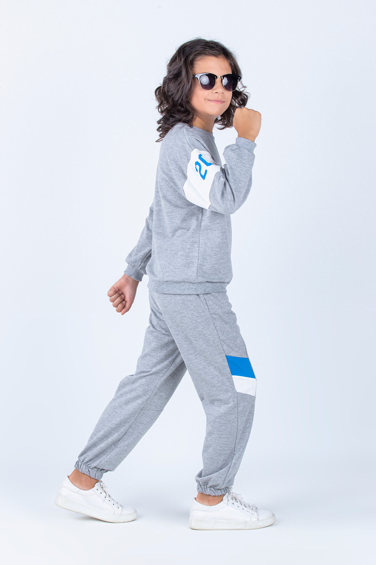 Harika KIDS-Σετ φόρμας Boy Better Printed Basic Oversize 5