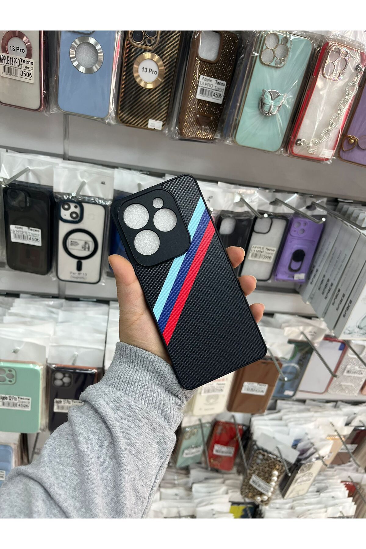 TECNOTREND İnfinixs Hot 40 Pro Premium Karbon Silikon Kılıf
