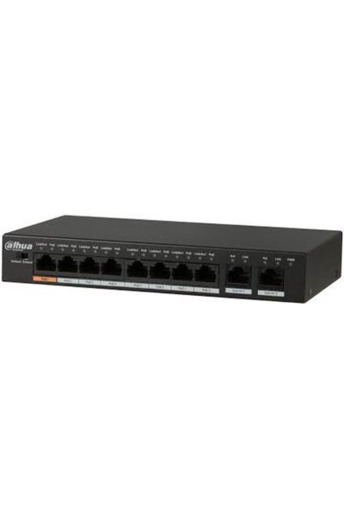 DAHUA PFS3010-8ET-96-V2 8X10/100 2GE Uplink 96W PoE Switch