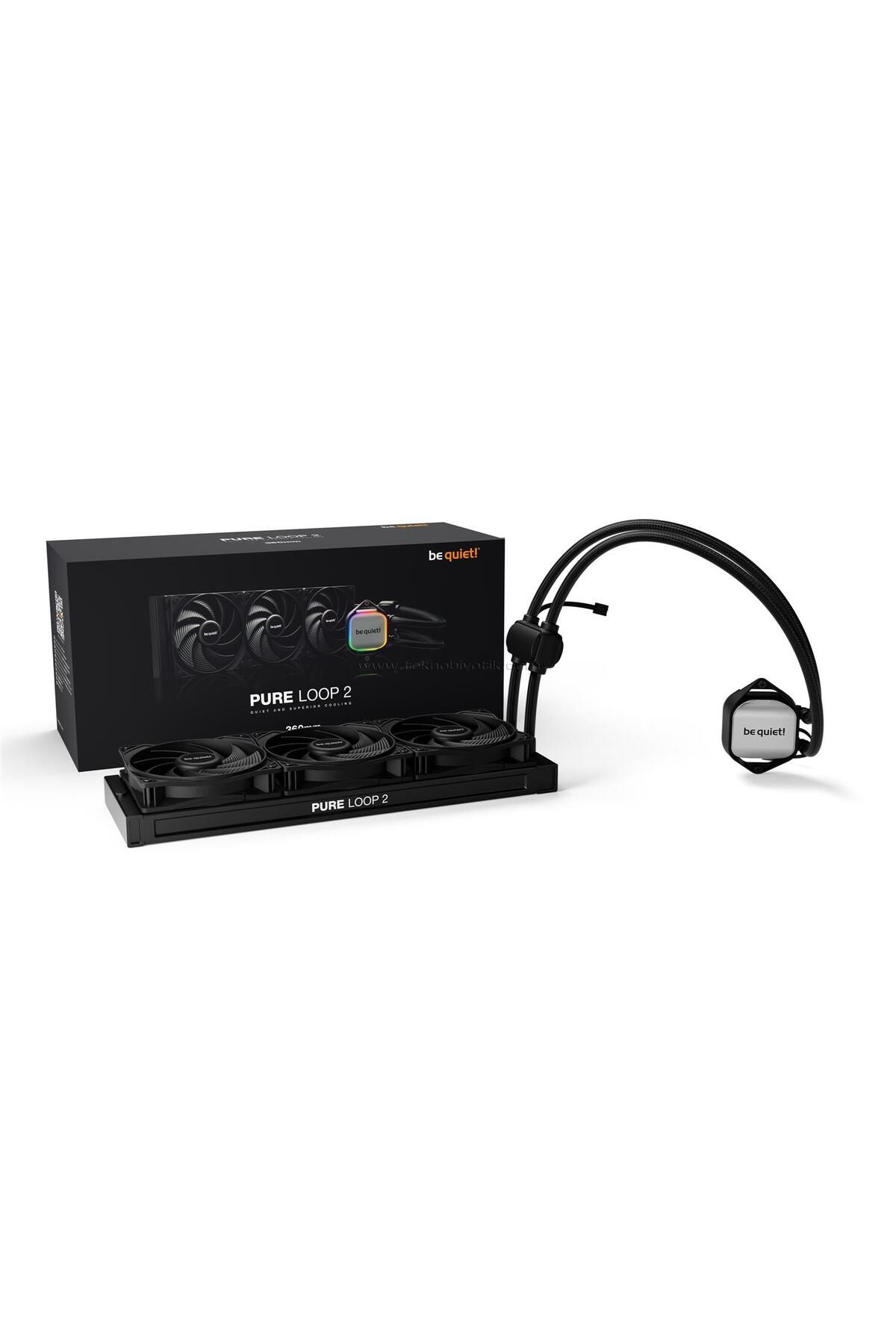 Vobotek Teknoloji Be BW019 Quiet Pure Loop 2 360mm ARGB İntel-Amd İşlemci Sıvı Soğutucu