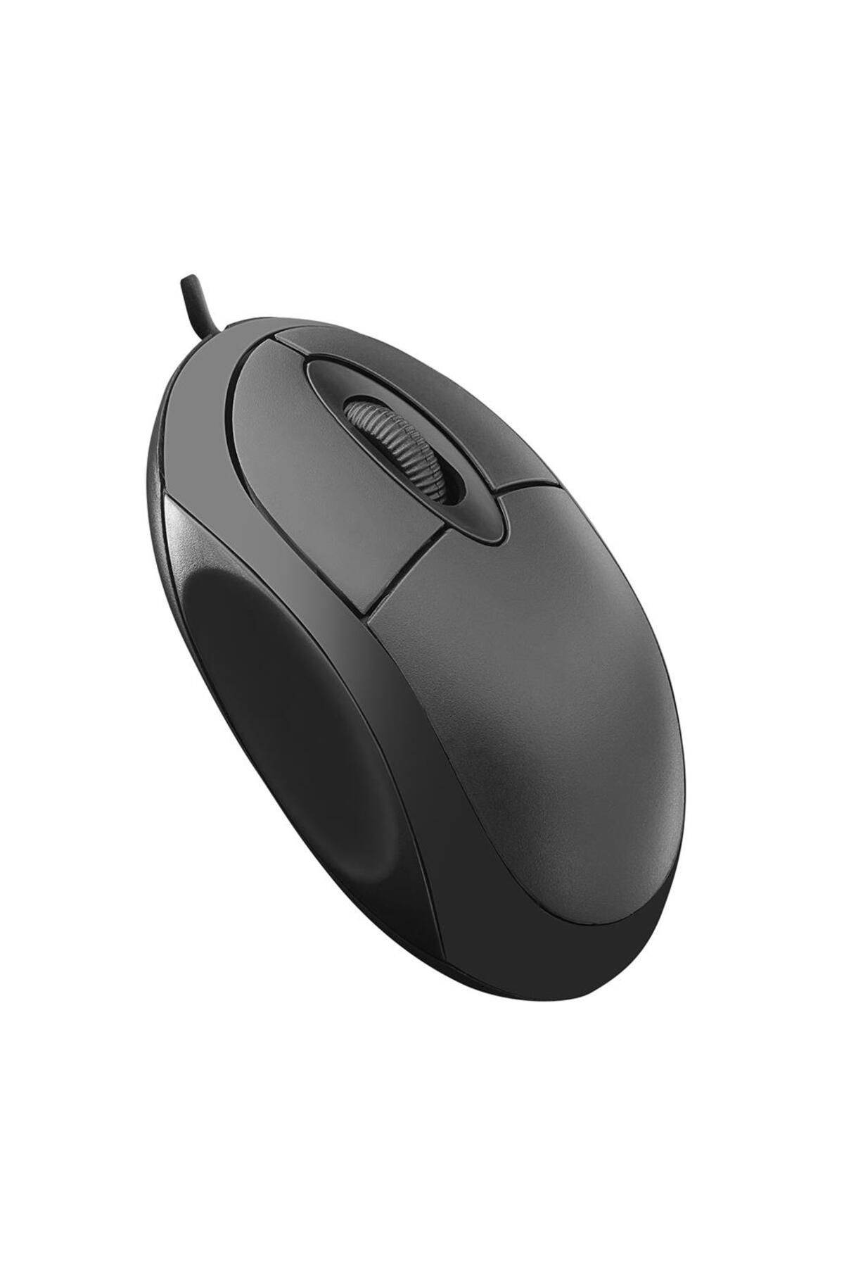 Vobotek Teknoloji SM-385 K 1.9M Bakır Kablolu USB Siyah 1000dpi Optik Mouse