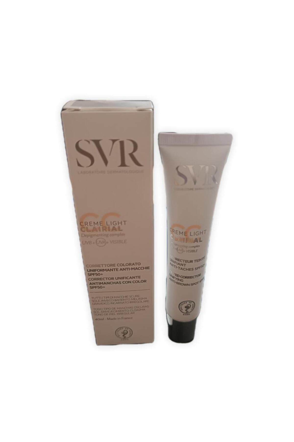 SVR-Clairial Cc Cream Light Spf50 40 ml 3