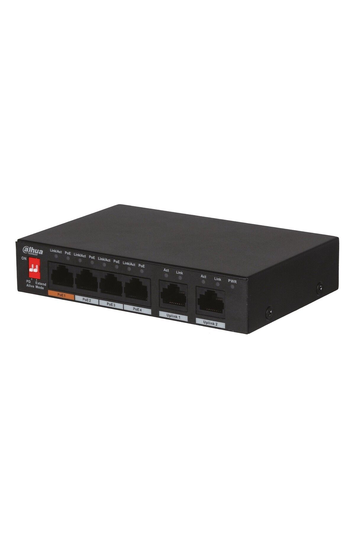 DAHUA PFS3006-4ET-60 4FE PoE Port (60W), 2FE Uplink Switch