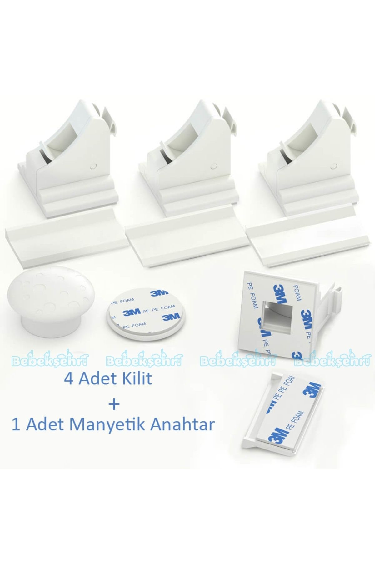 Evokids-Magnetic Security Lock (4 Pcs) 4