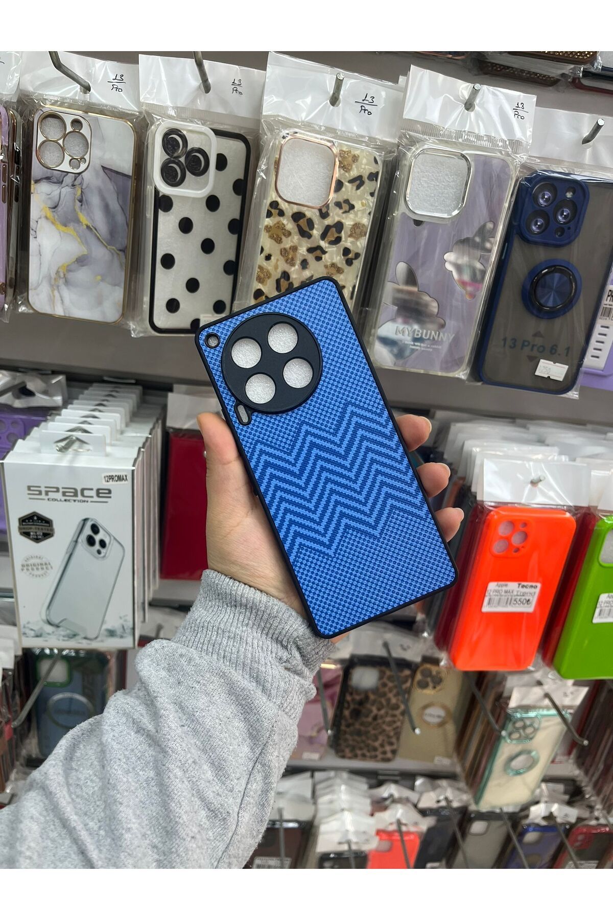TECNOTREND Tecno Camon 30 Premium Karbon Silikon Kılıf