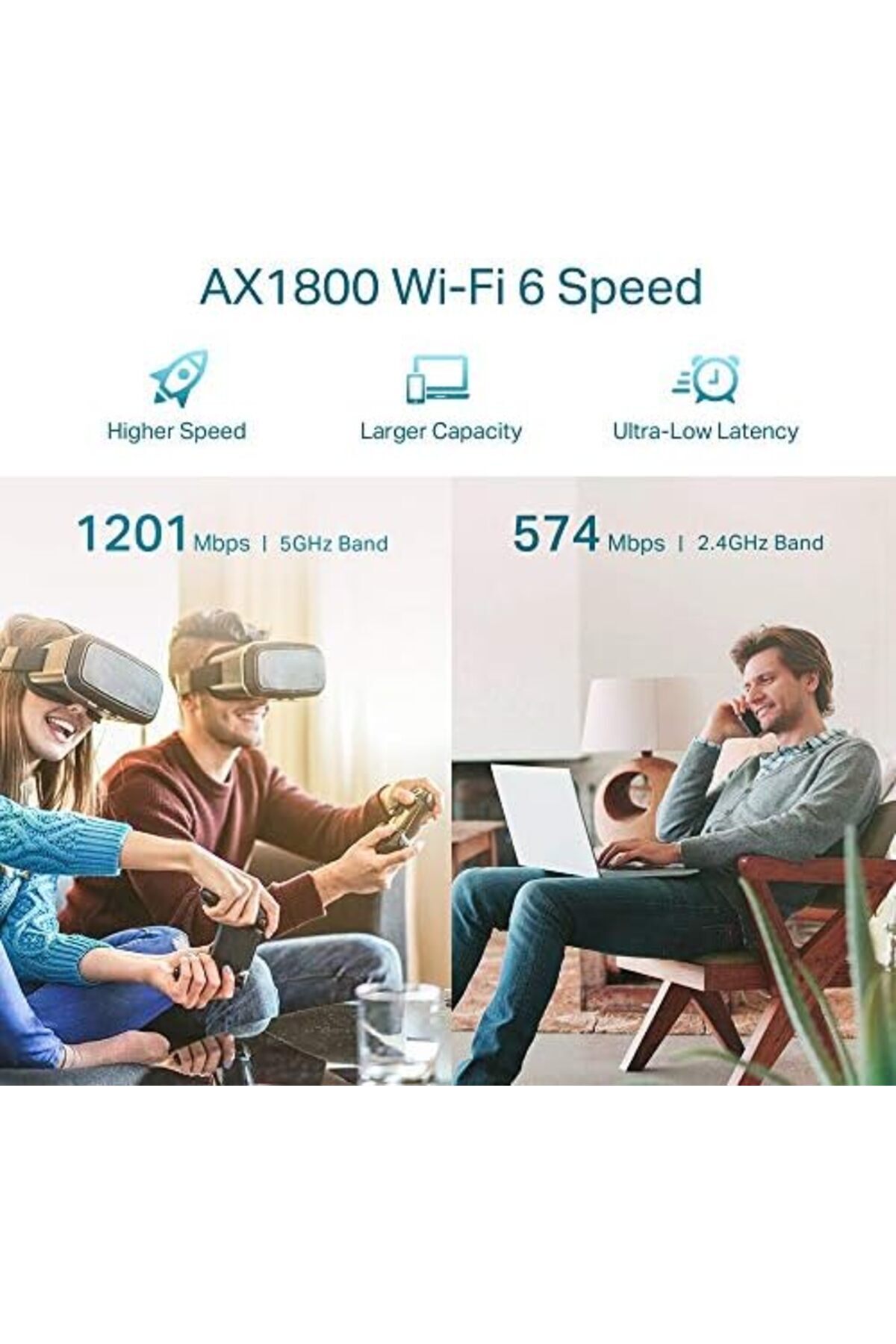 TP-LINK-TP-Link RE605X AX1800 Wi-Fi 6 Range Extender 6
