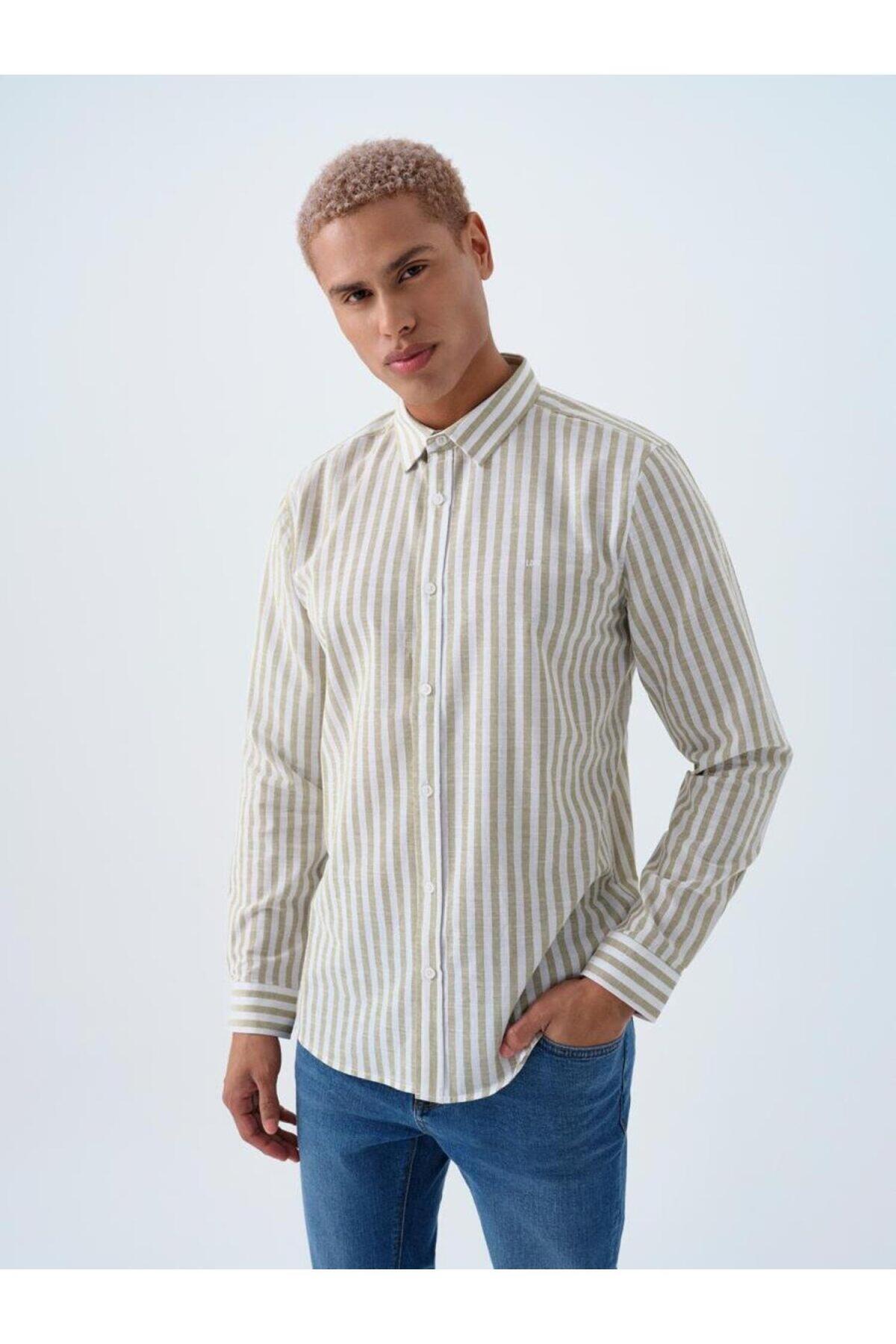 Loft-Lf 2039474   Men's Long Sleeve Shirt 1