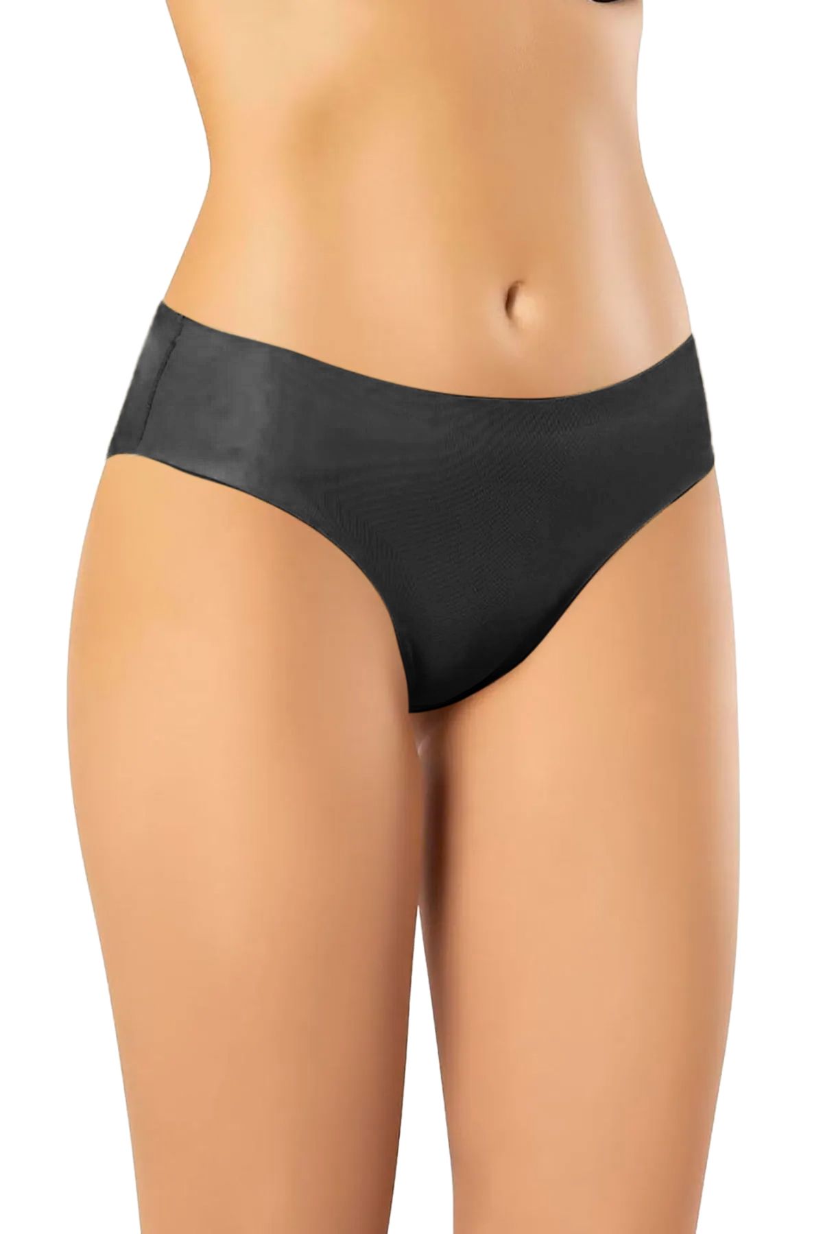 Bravie KadıN Lazer Kesim Bikini Kesim Slikonlu Slip Külot 1003