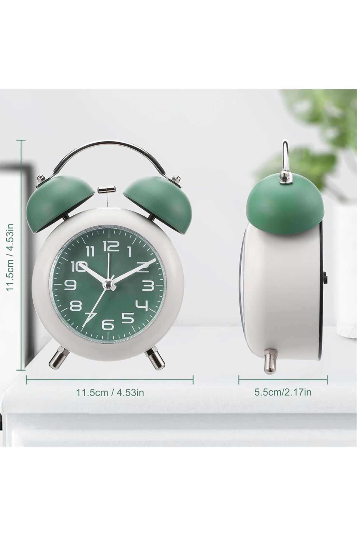 Generic-Alarm analog clock K-012V 4