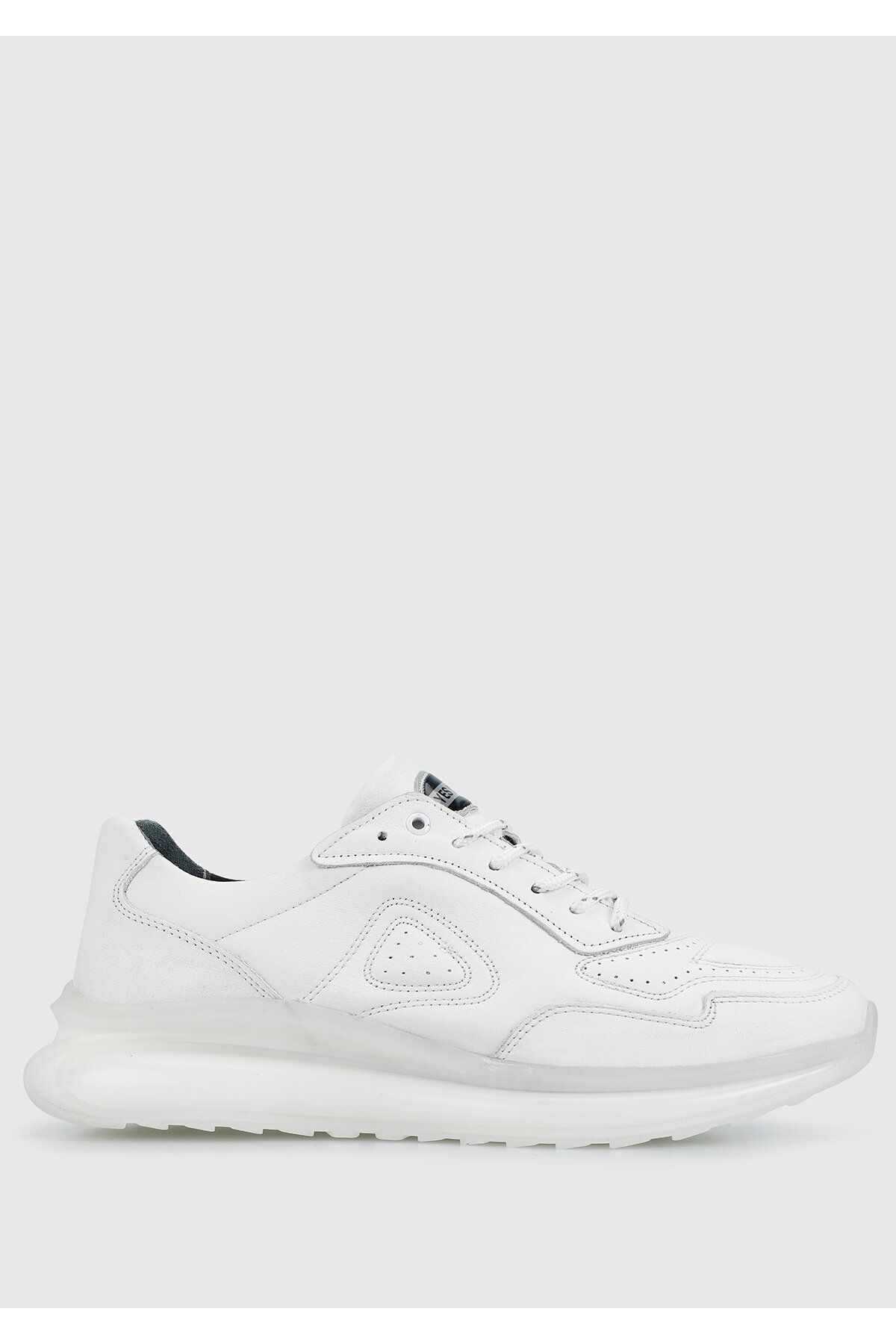Provoq-Leather White Men's Shoes 1