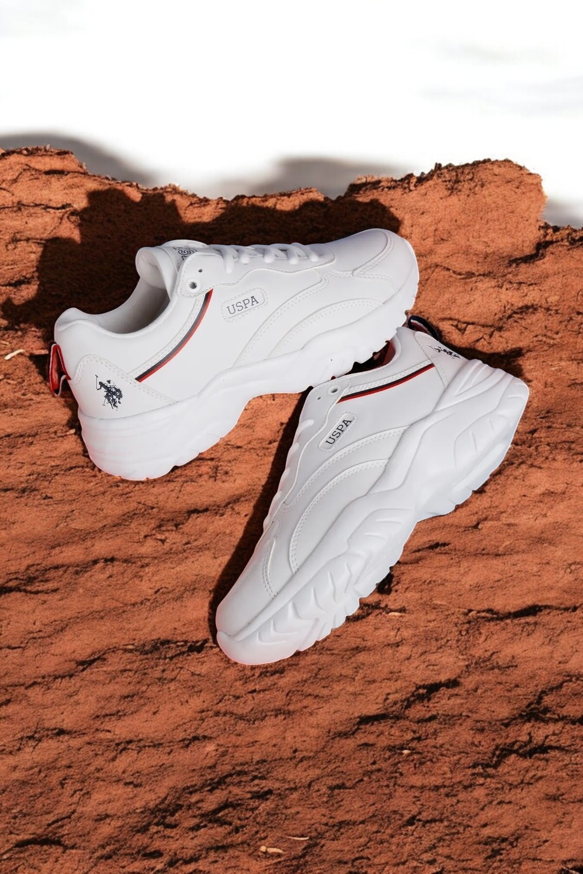 کفش کتانی زنانه رنگارنگ | یو اس پولو U.S. Polo Assn. TYB101946719002080510443 - تصویر 2